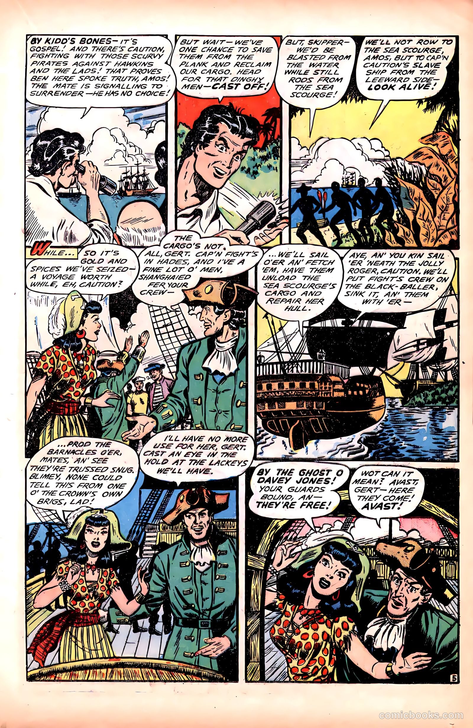 Fight Comics #67 (1950) — page 25 of 52