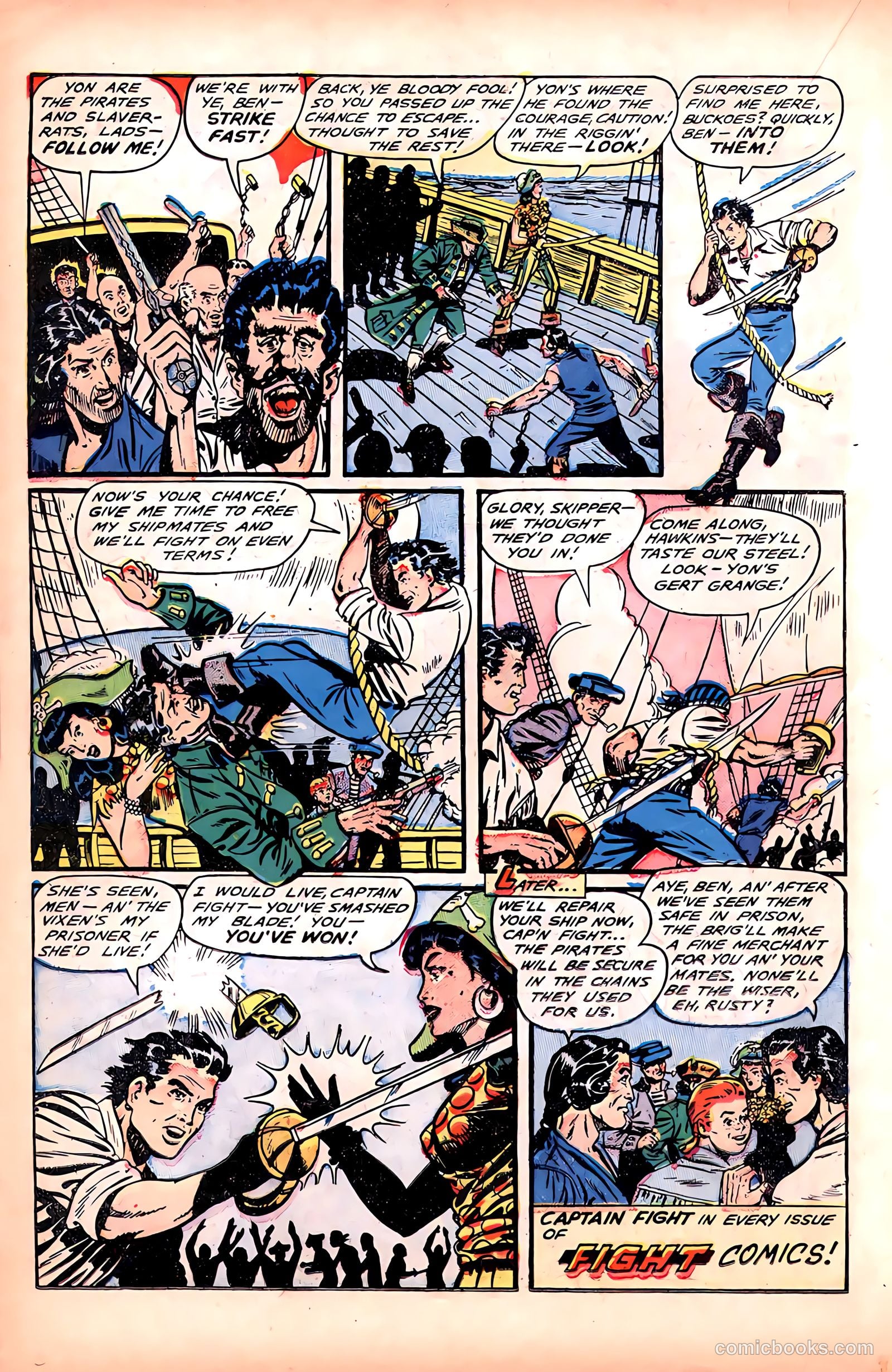 Fight Comics #67 (1950) — page 26 of 52