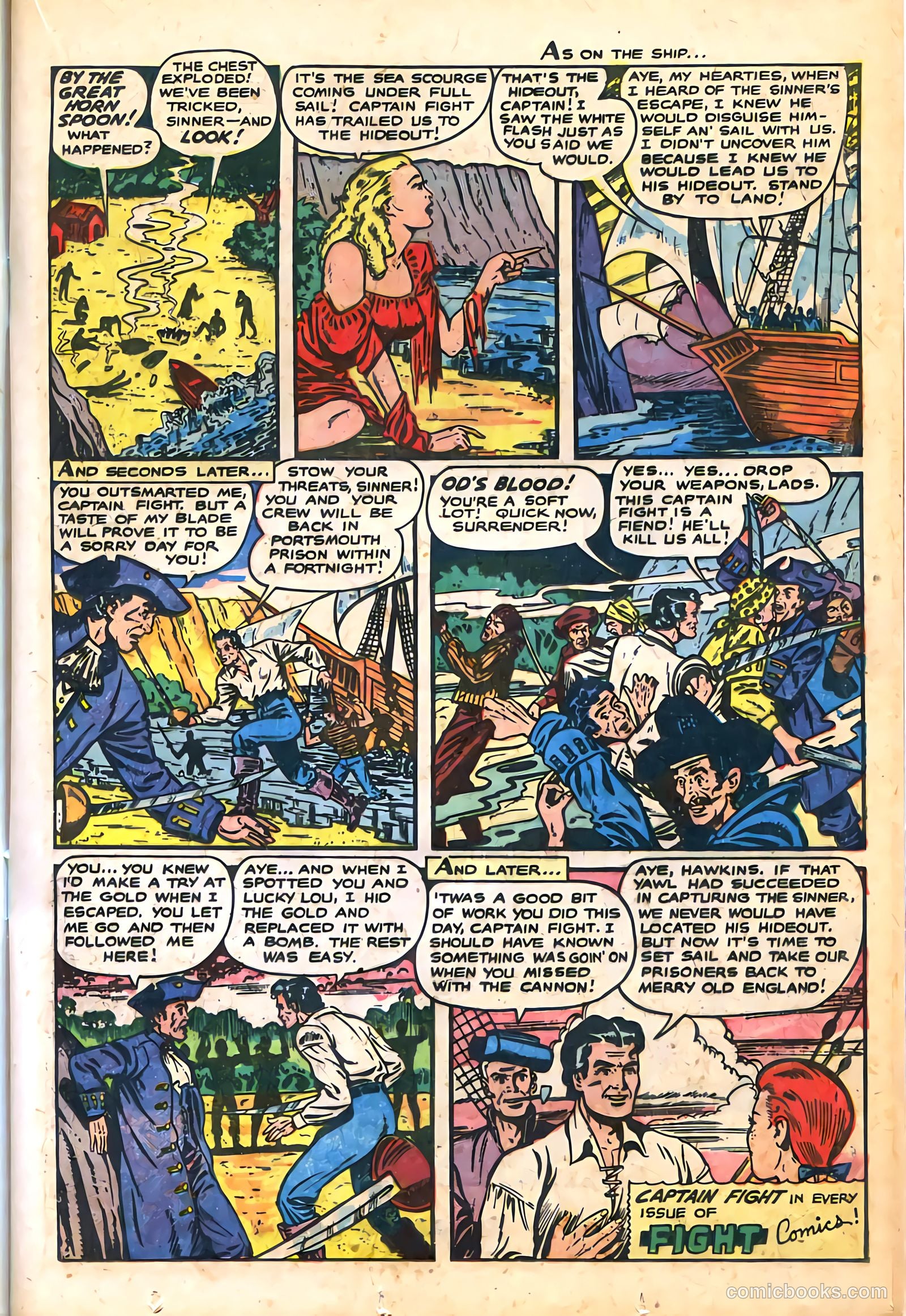 Fight Comics #68 (1950) — page 25 of 52