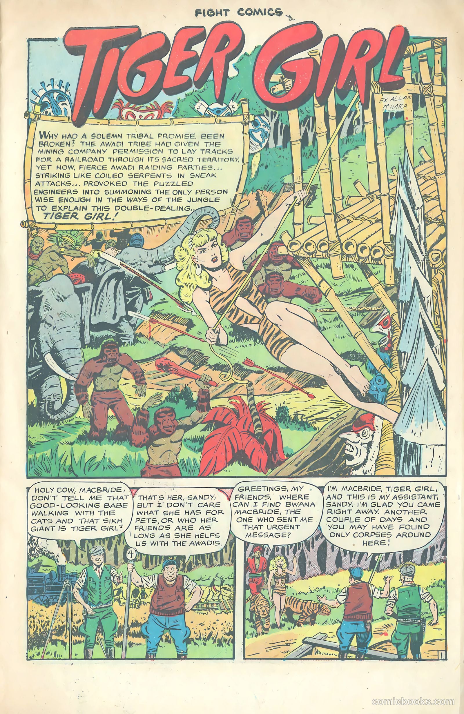 Fight Comics #69 (1950) — page 3 of 36