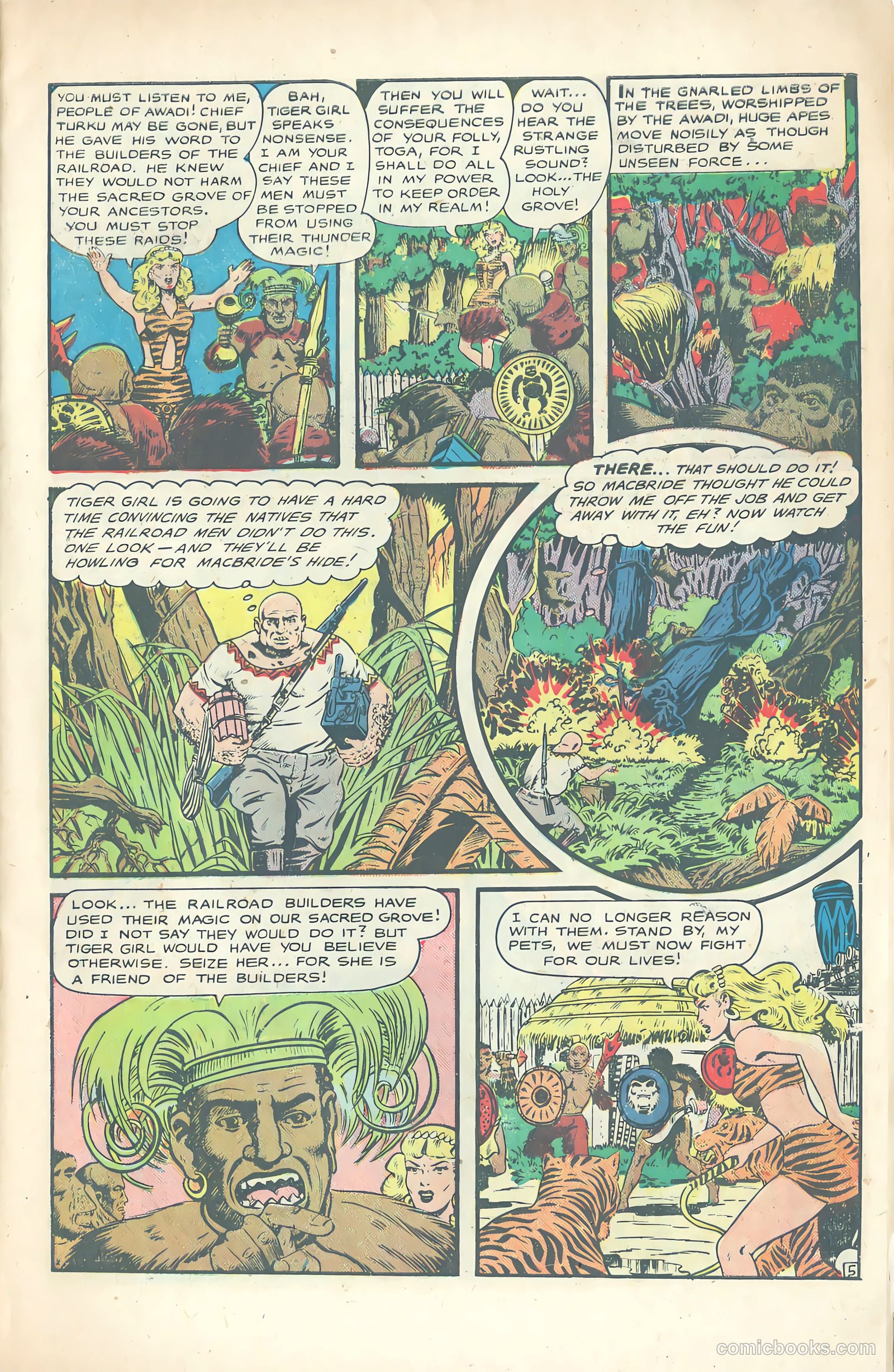 Fight Comics #69 (1950) — page 7 of 36