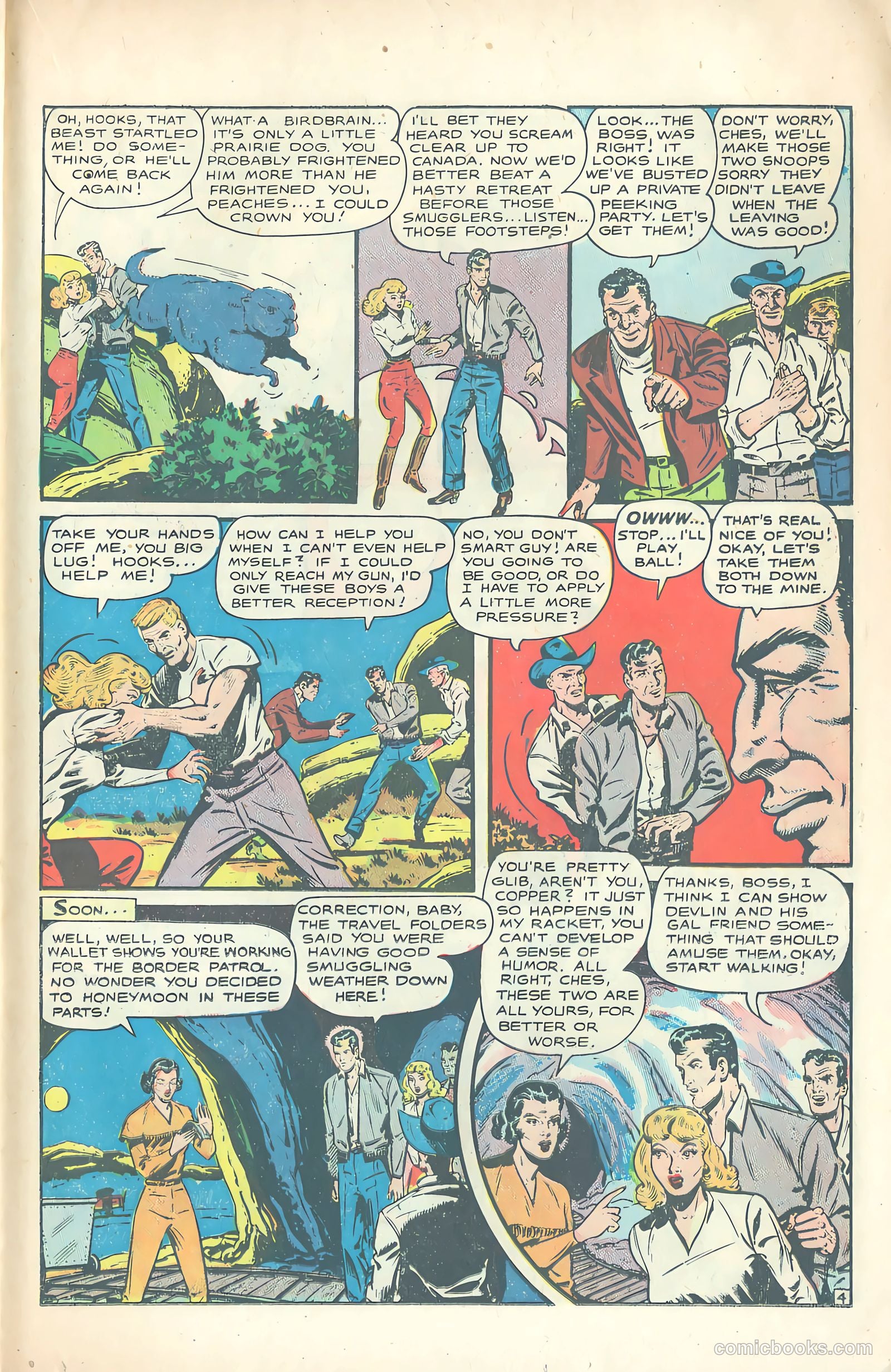 Fight Comics #69 (1950) — page 23 of 36