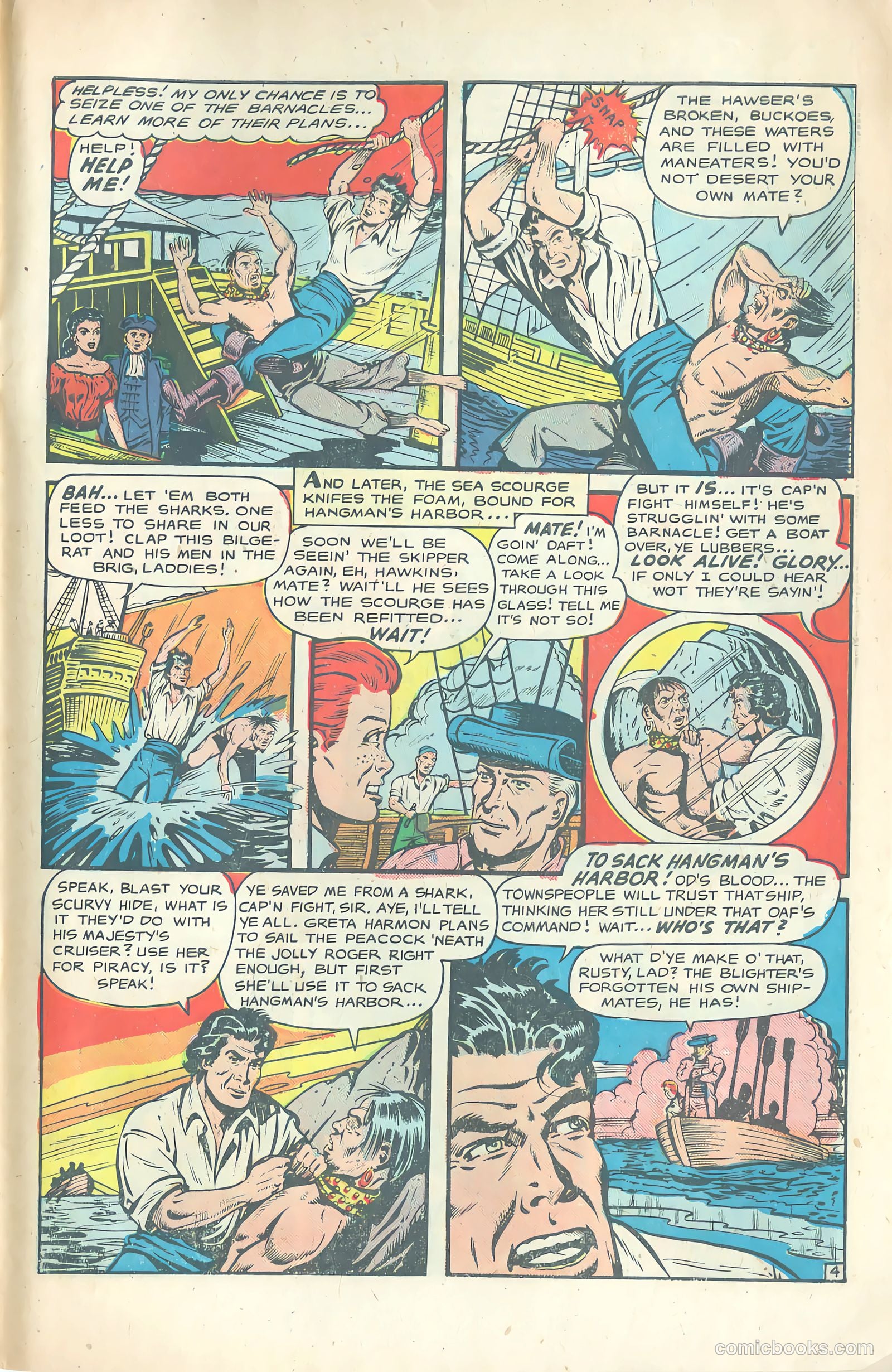 Fight Comics #69 (1950) — page 31 of 36