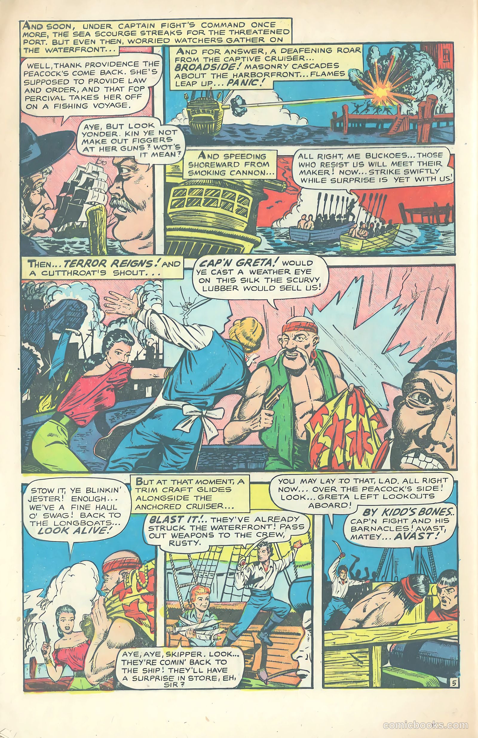 Fight Comics #69 (1950) — page 32 of 36