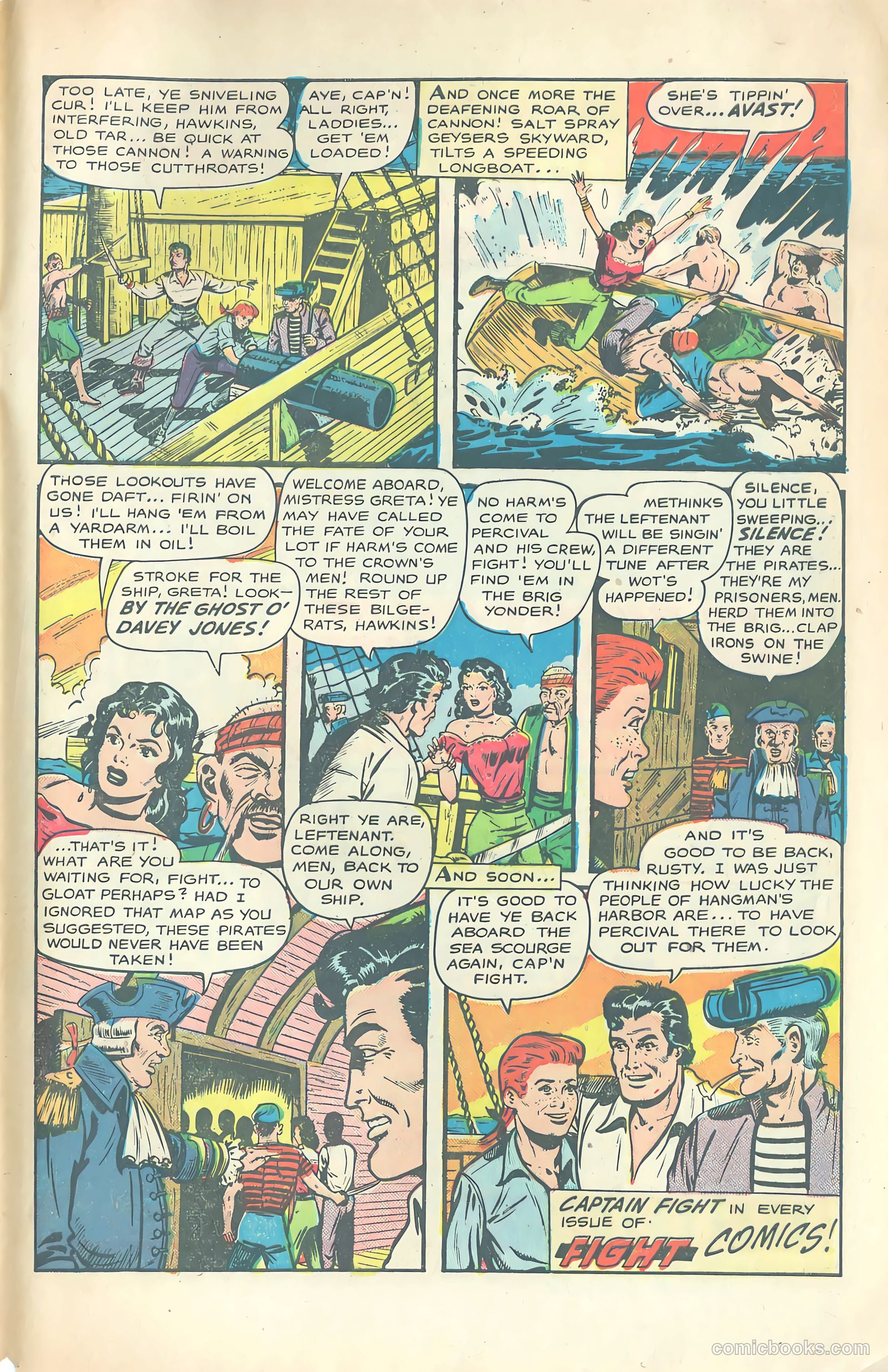 Fight Comics #69 (1950) — page 33 of 36