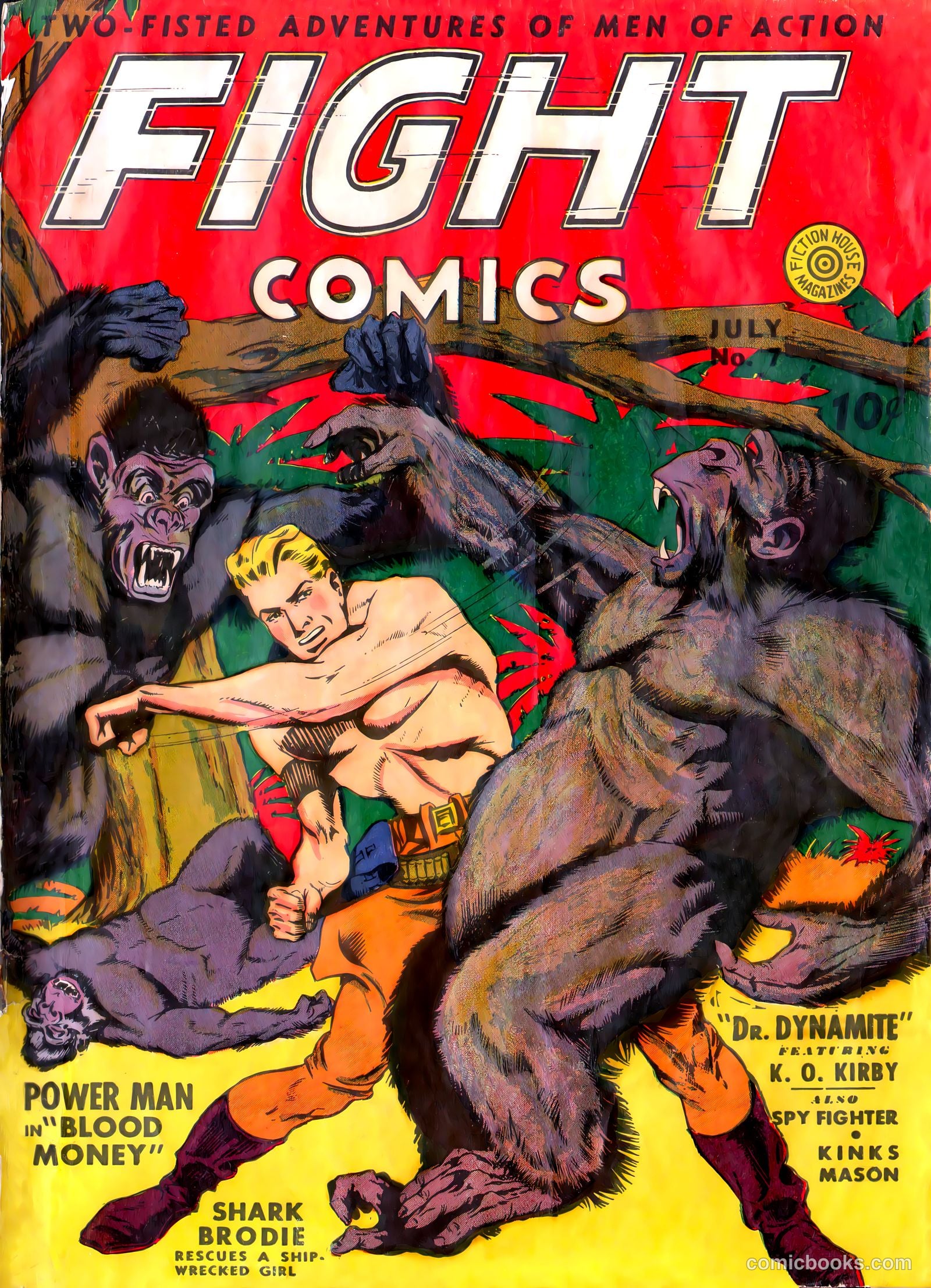 Fight Comics #7 (1940) — page 2 of 69