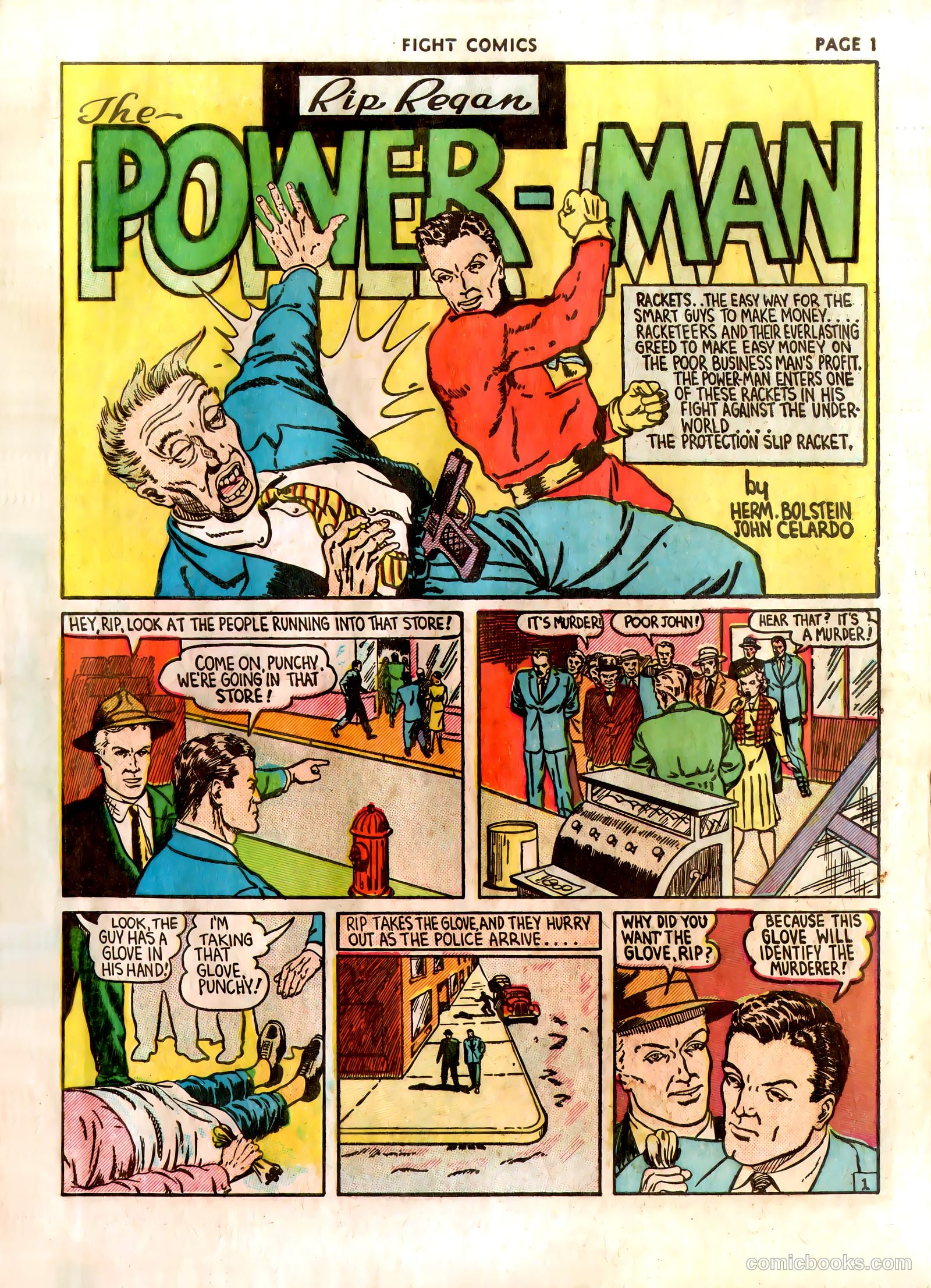 Fight Comics #7 (1940) — page 4 of 69