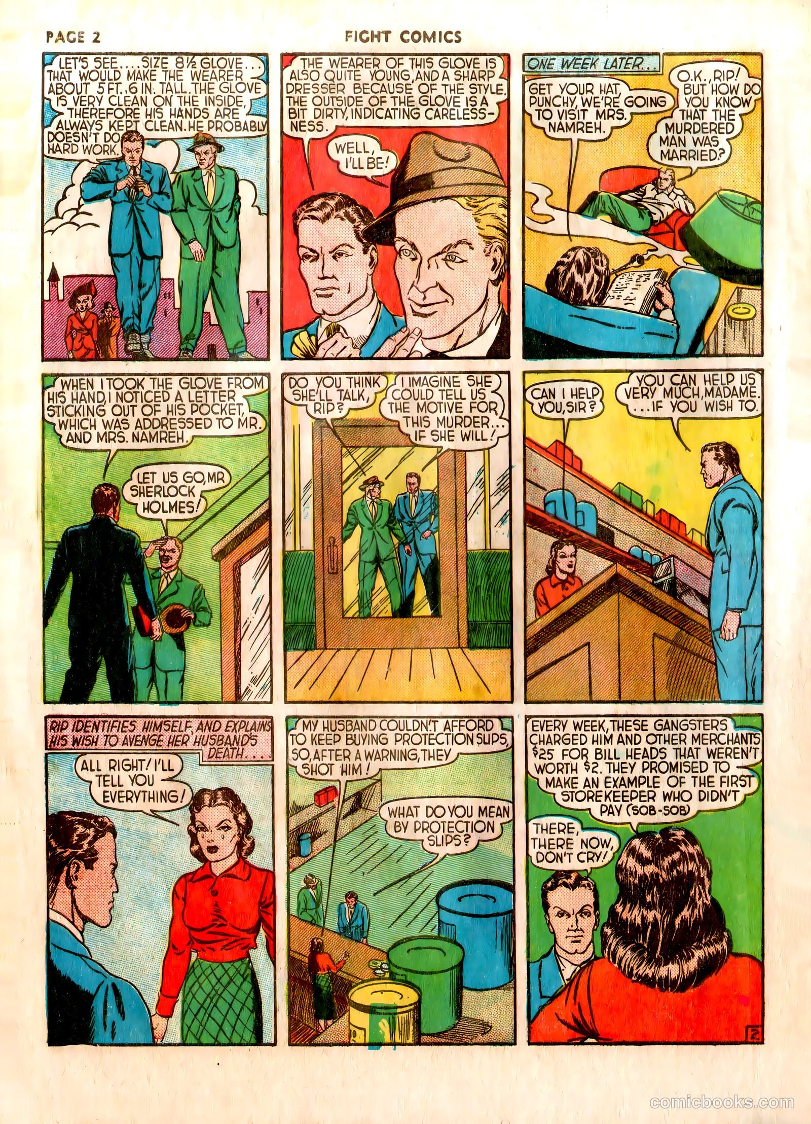 Fight Comics #7 (1940) — page 5 of 69