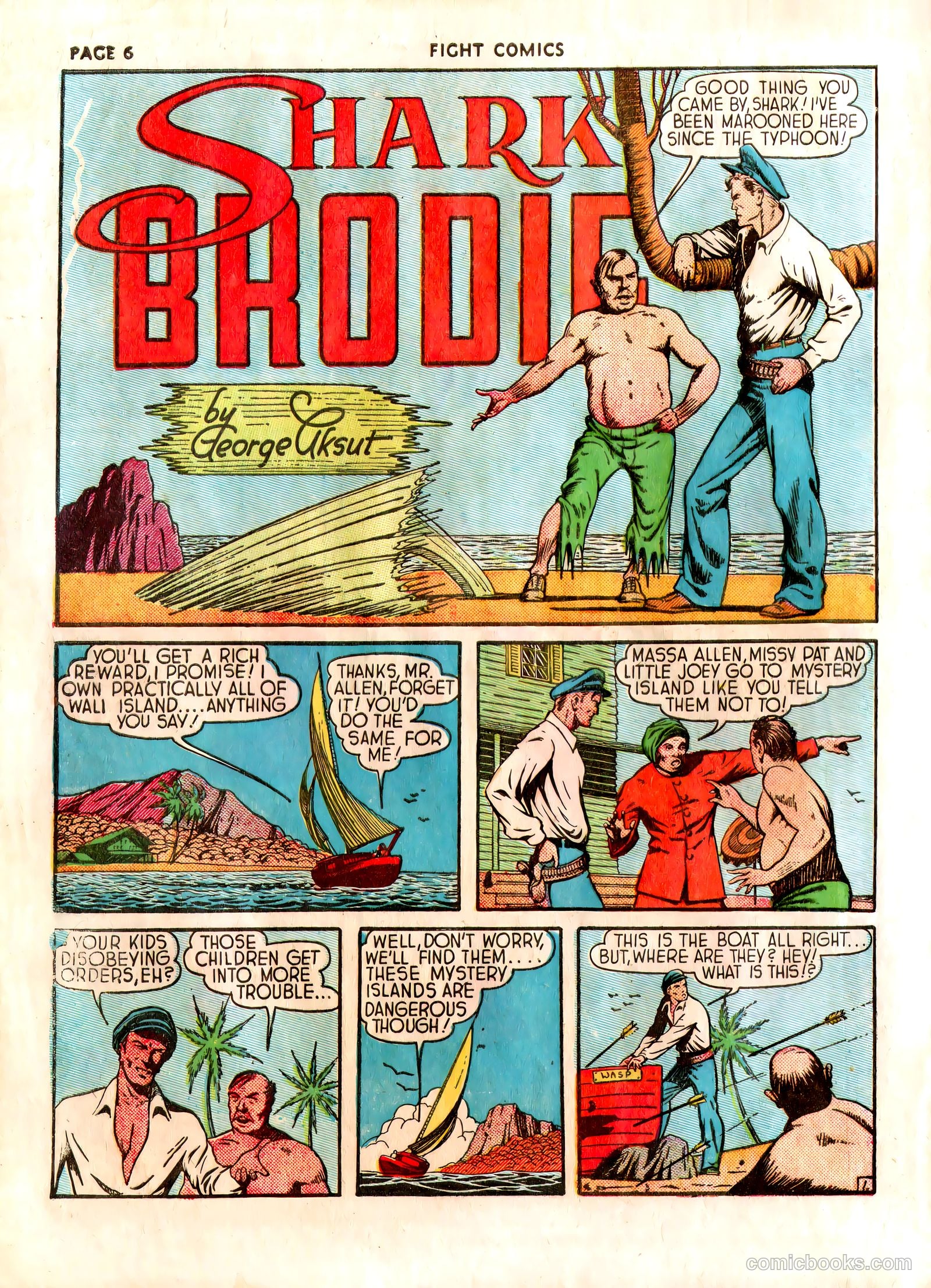 Fight Comics #7 (1940) — page 9 of 69