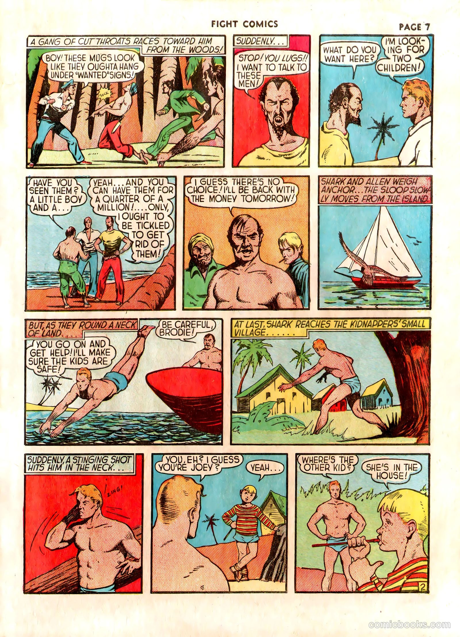 Fight Comics #7 (1940) — page 10 of 69