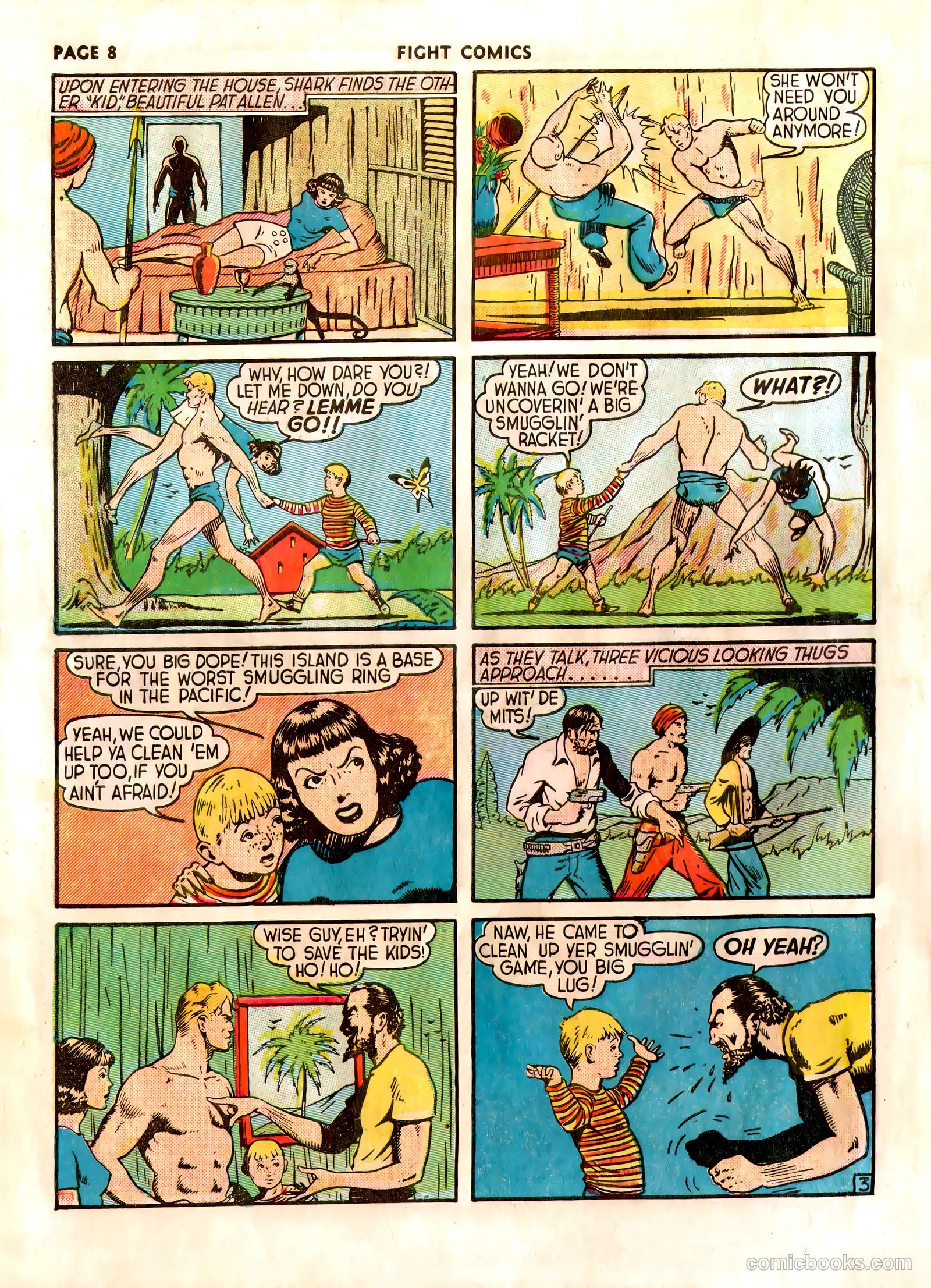 Fight Comics #7 (1940) — page 11 of 69