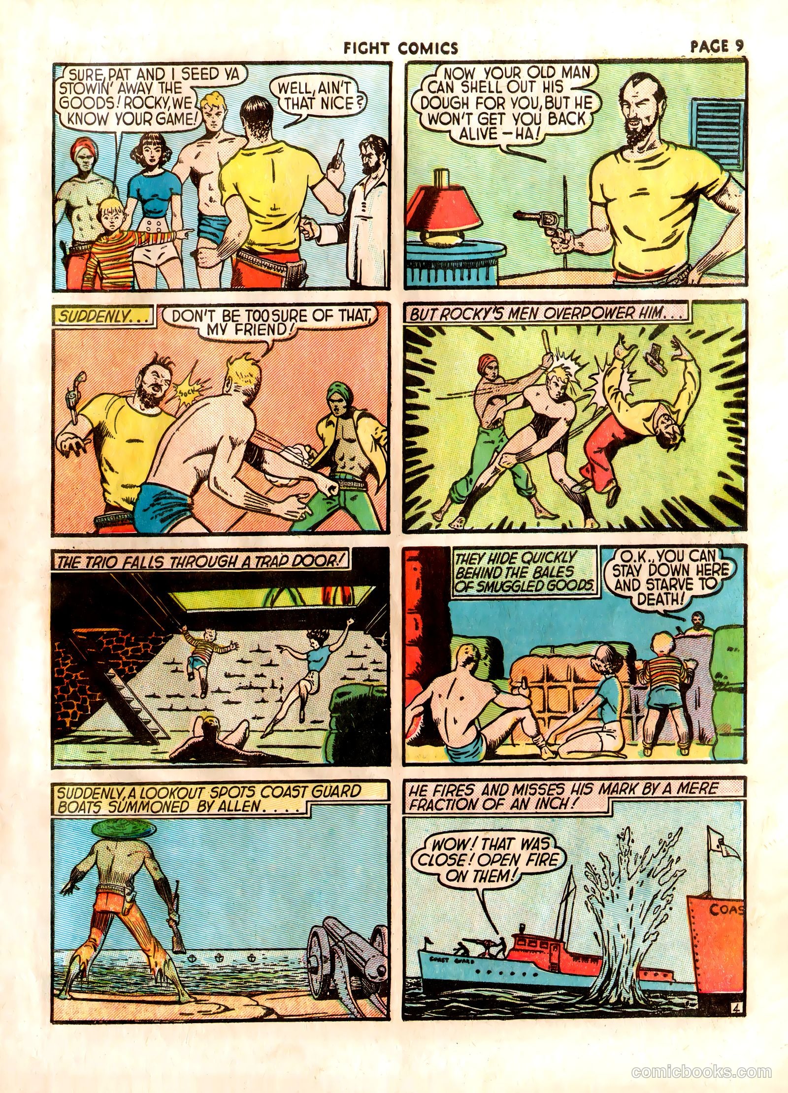 Fight Comics #7 (1940) — page 12 of 69