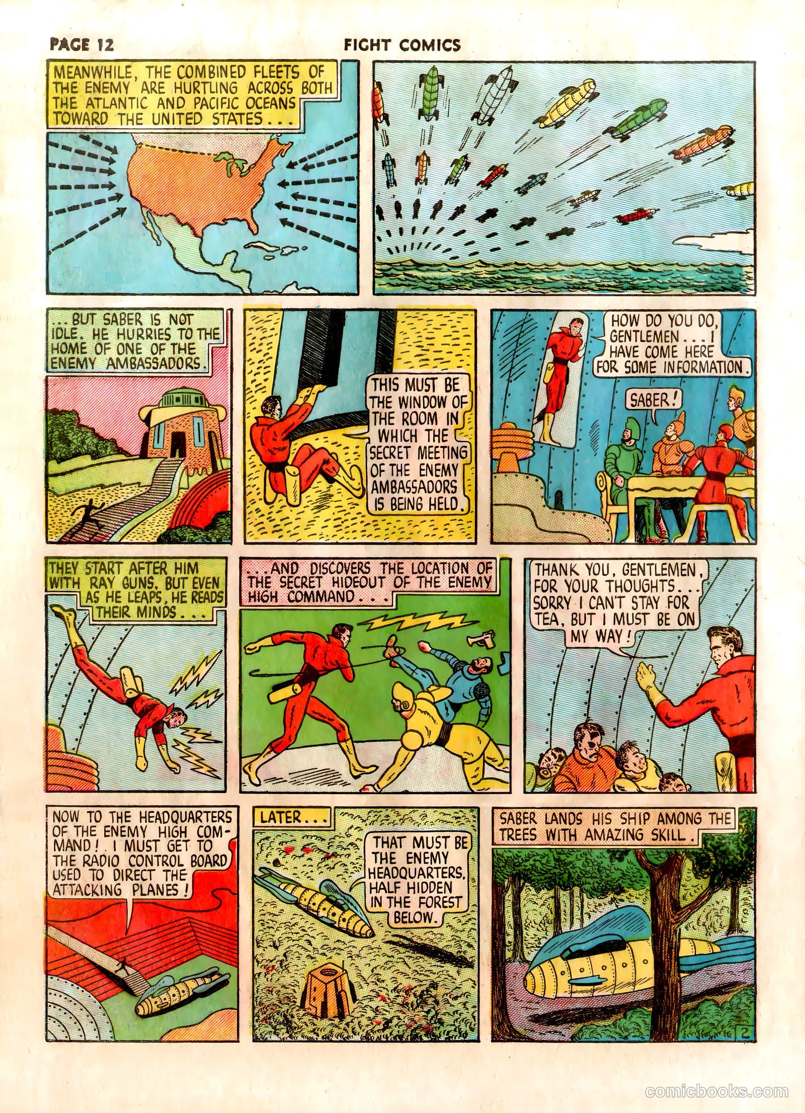 Fight Comics #7 (1940) — page 15 of 69