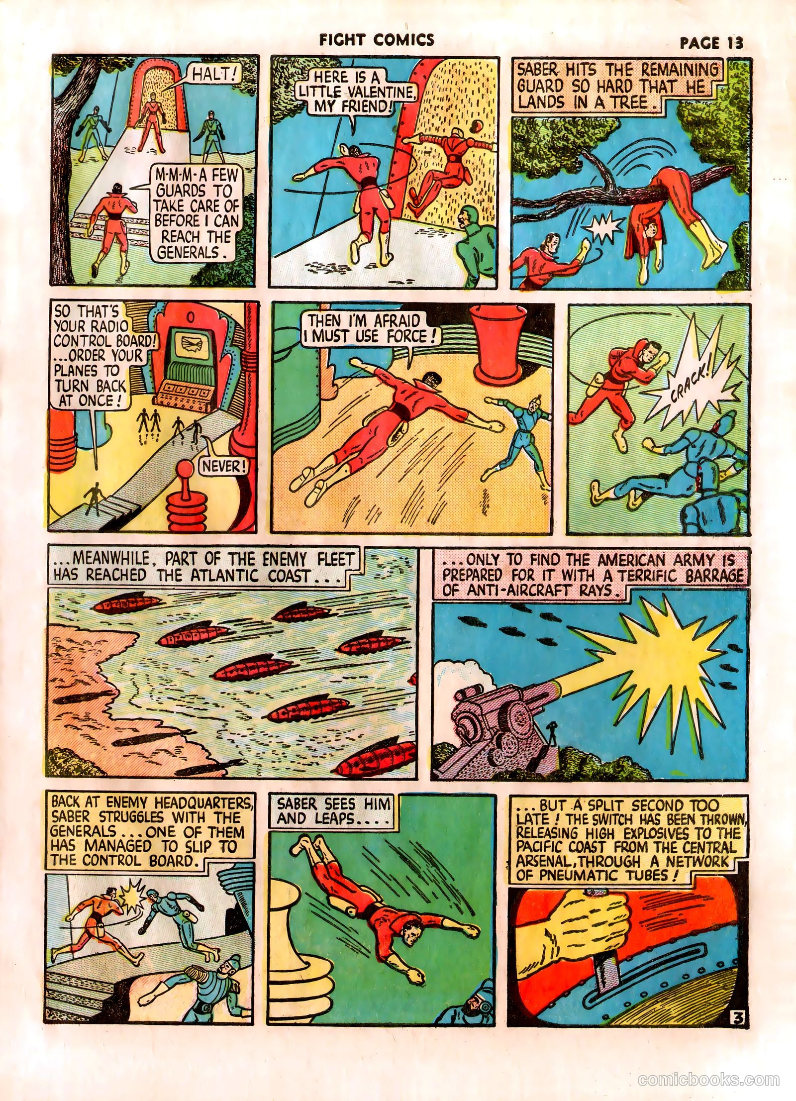 Fight Comics #7 (1940) — page 16 of 69