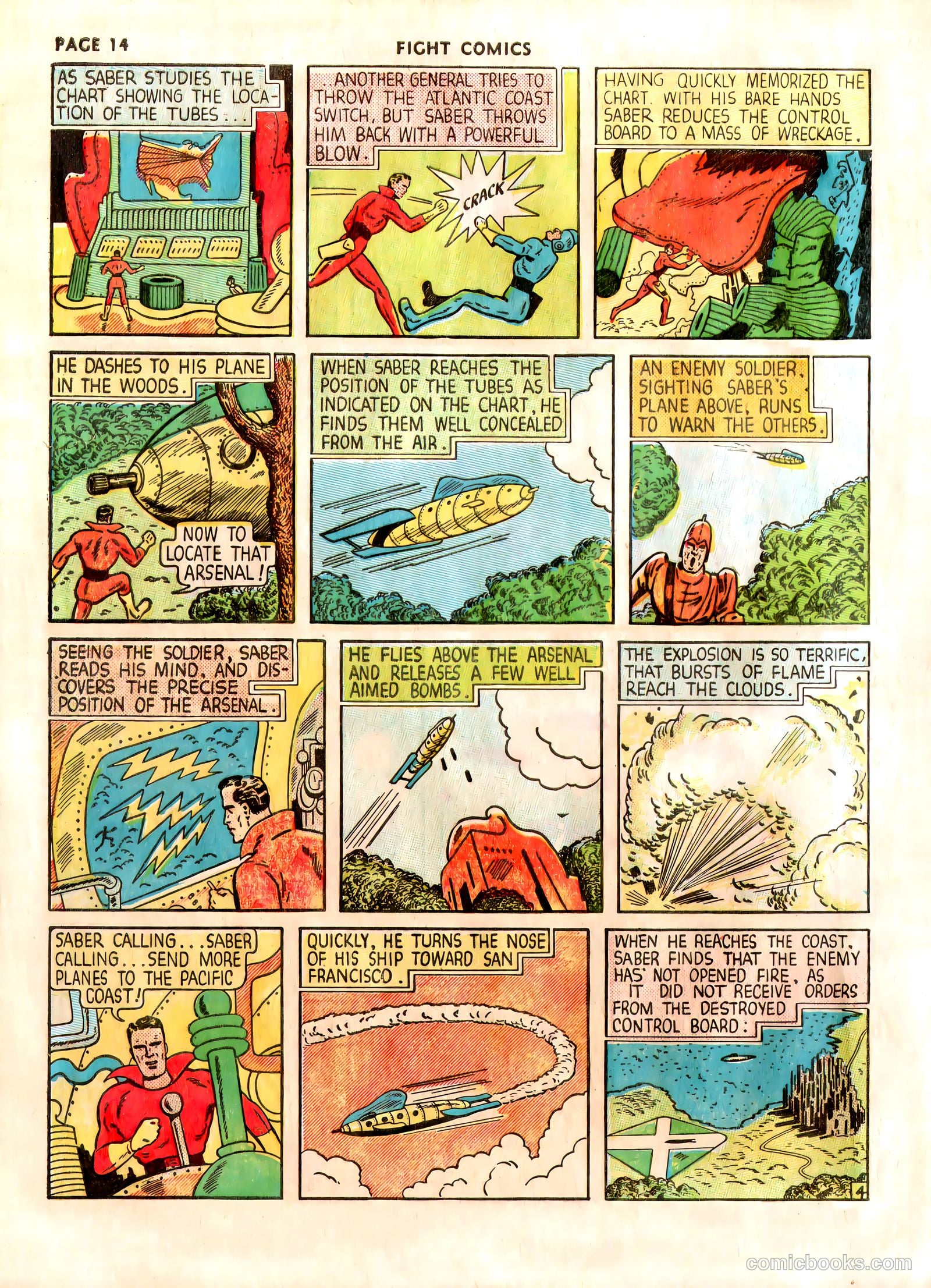 Fight Comics #7 (1940) — page 17 of 69