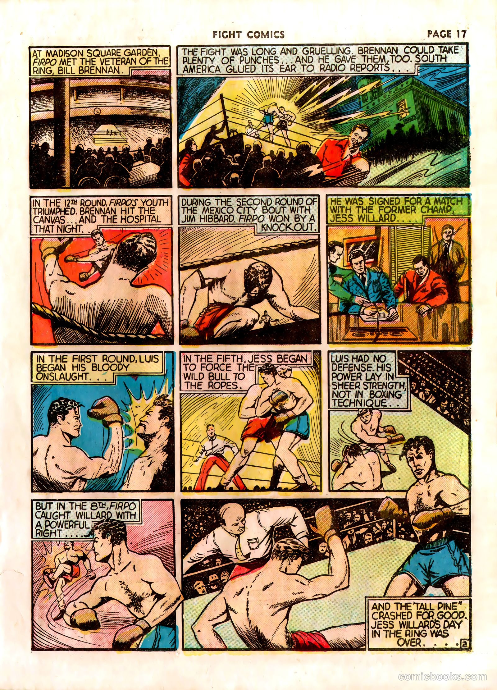 Fight Comics #7 (1940) — page 20 of 69
