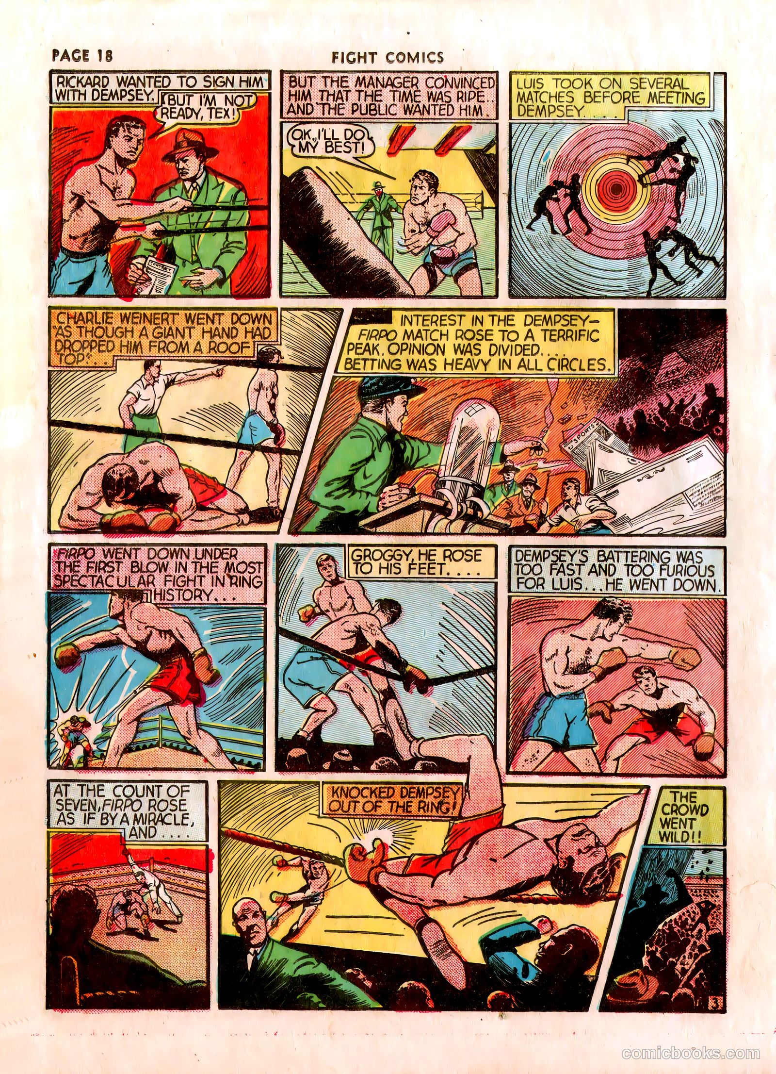 Fight Comics #7 (1940) — page 21 of 69