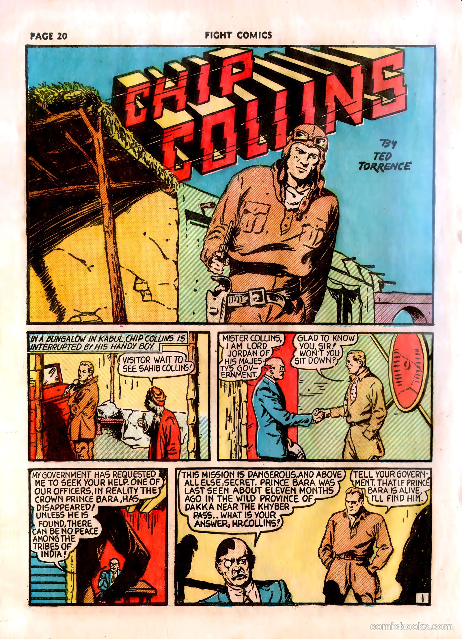 Fight Comics #7 (1940) — page 23 of 69