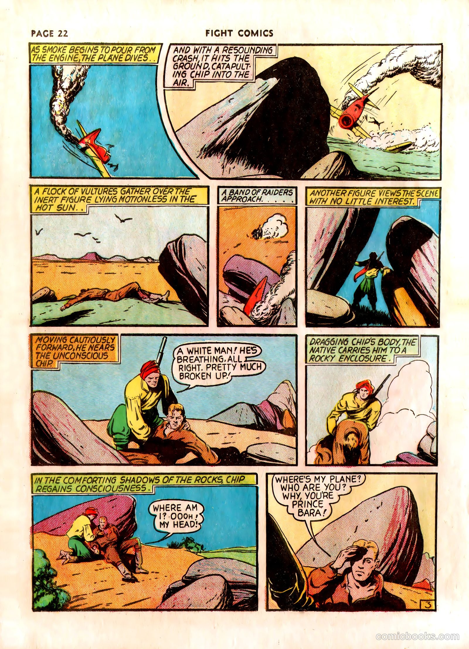 Fight Comics #7 (1940) — page 25 of 69
