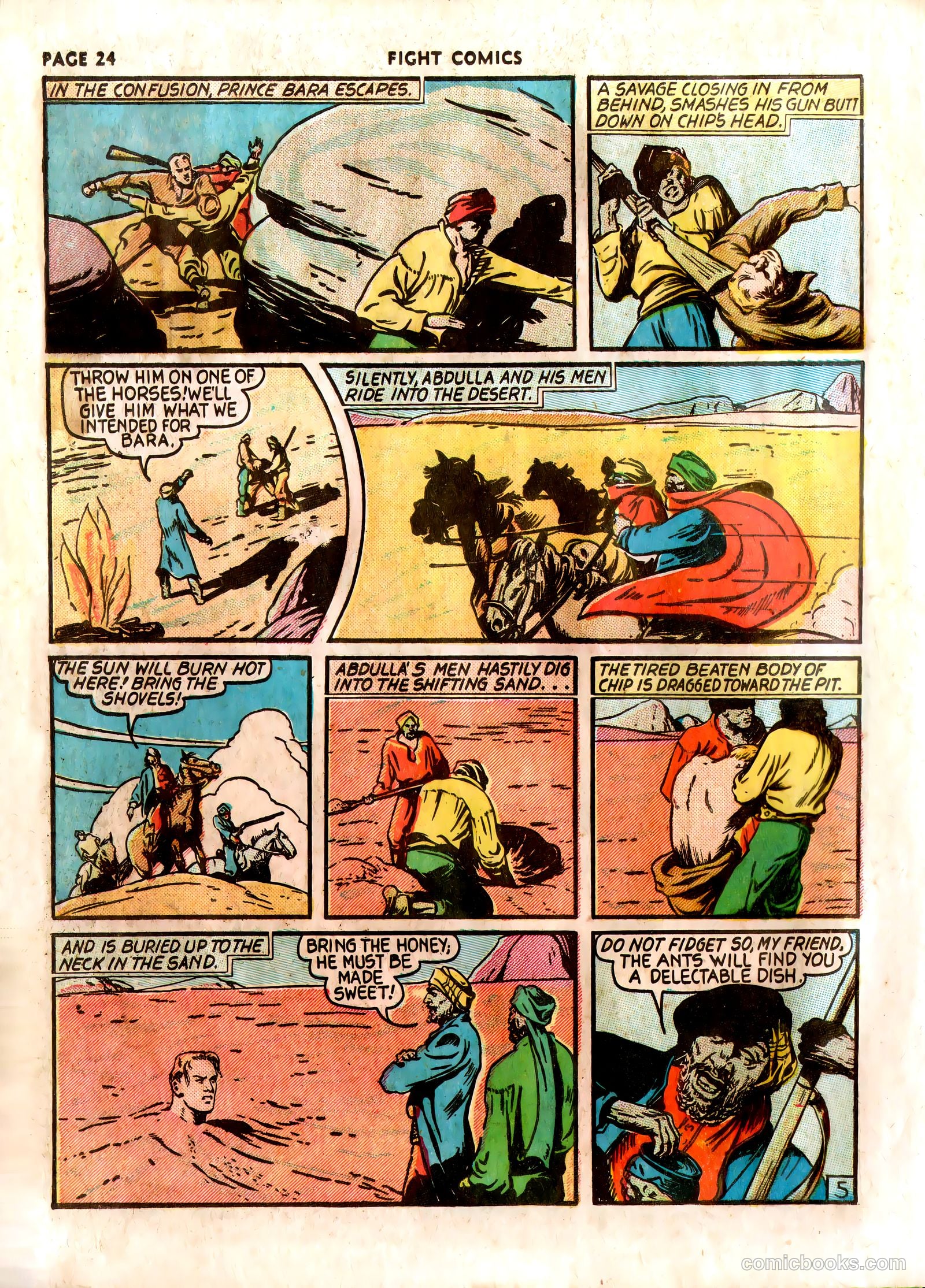 Fight Comics #7 (1940) — page 27 of 69