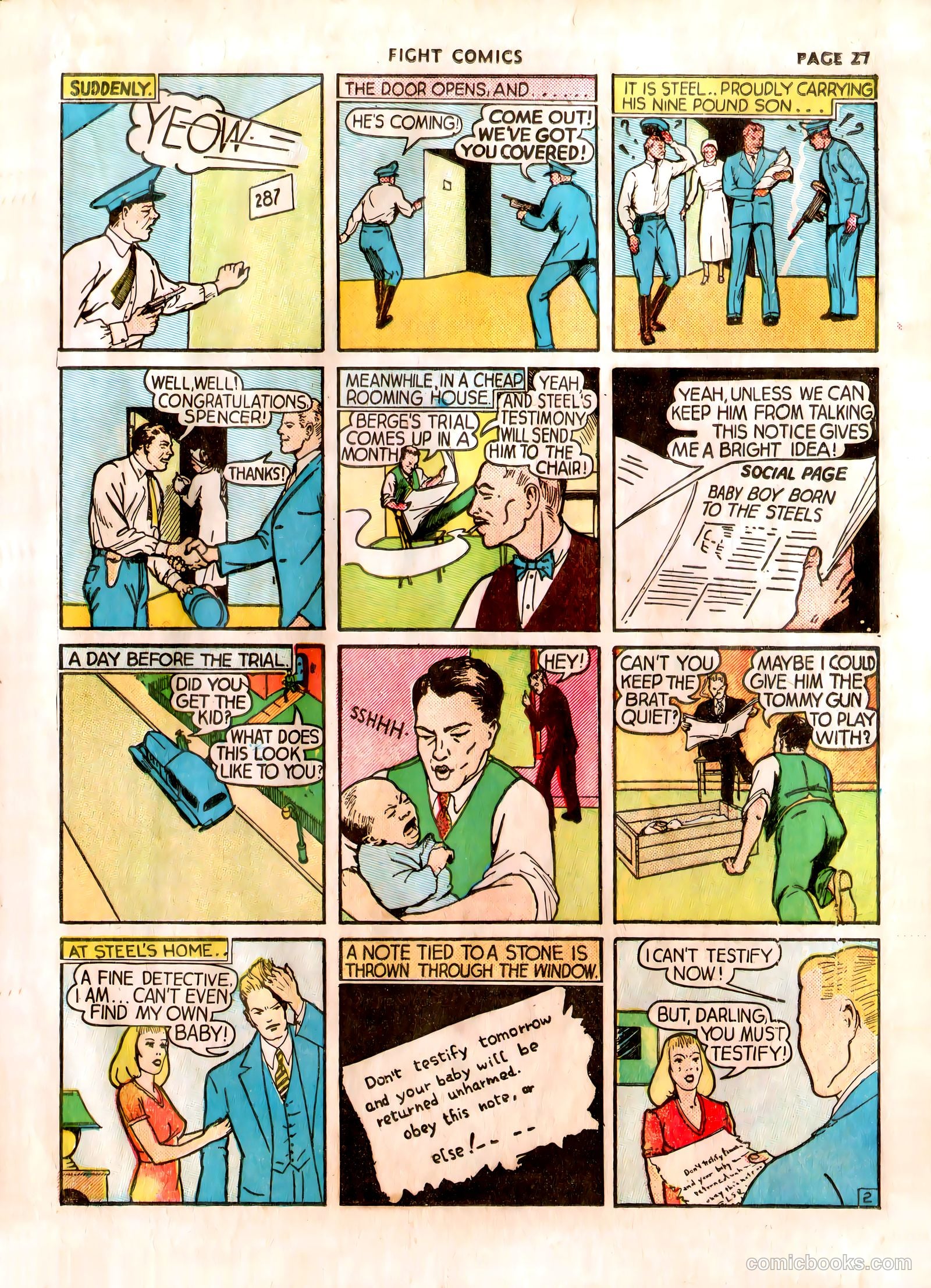 Fight Comics #7 (1940) — page 30 of 69