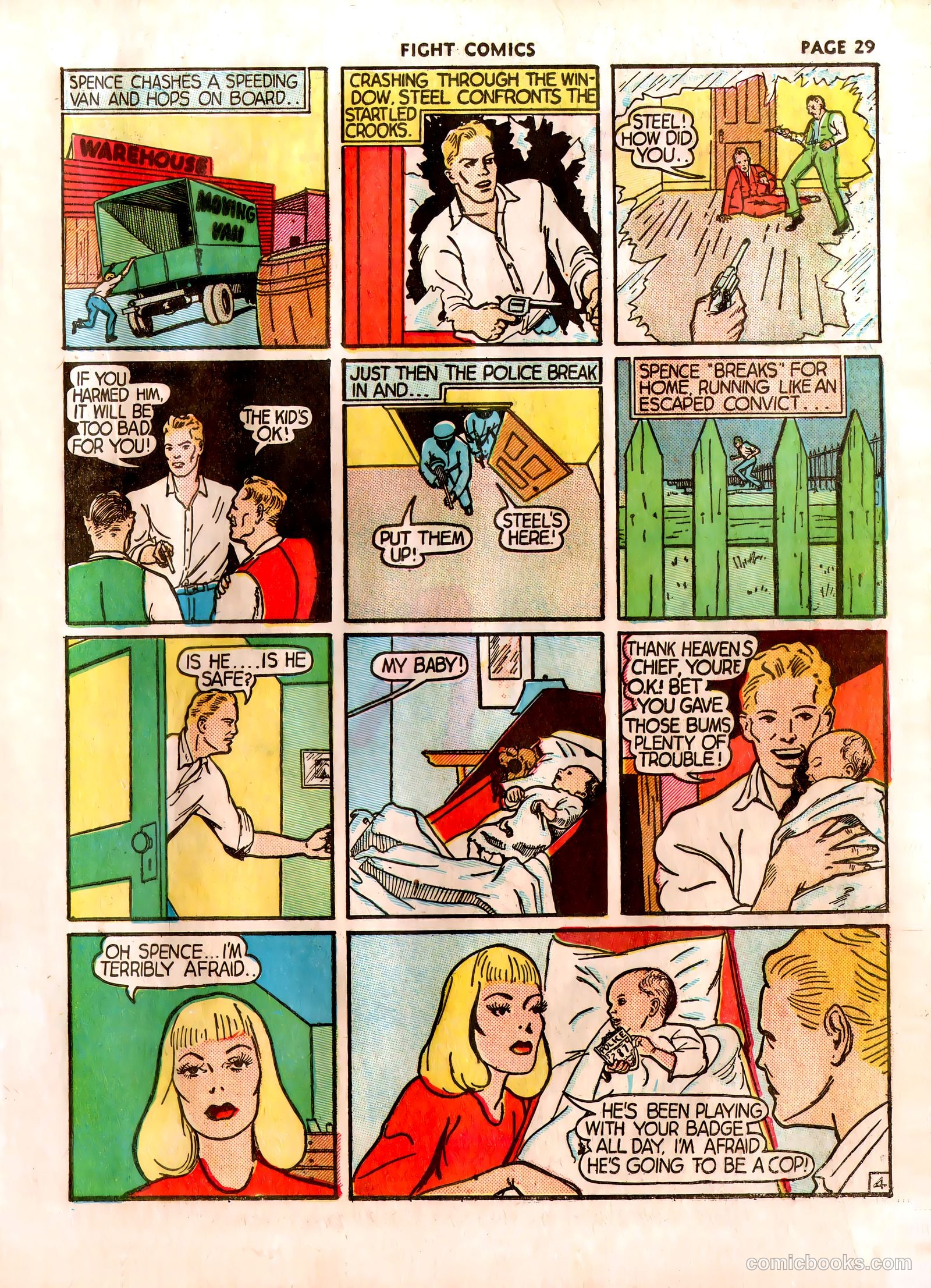 Fight Comics #7 (1940) — page 32 of 69