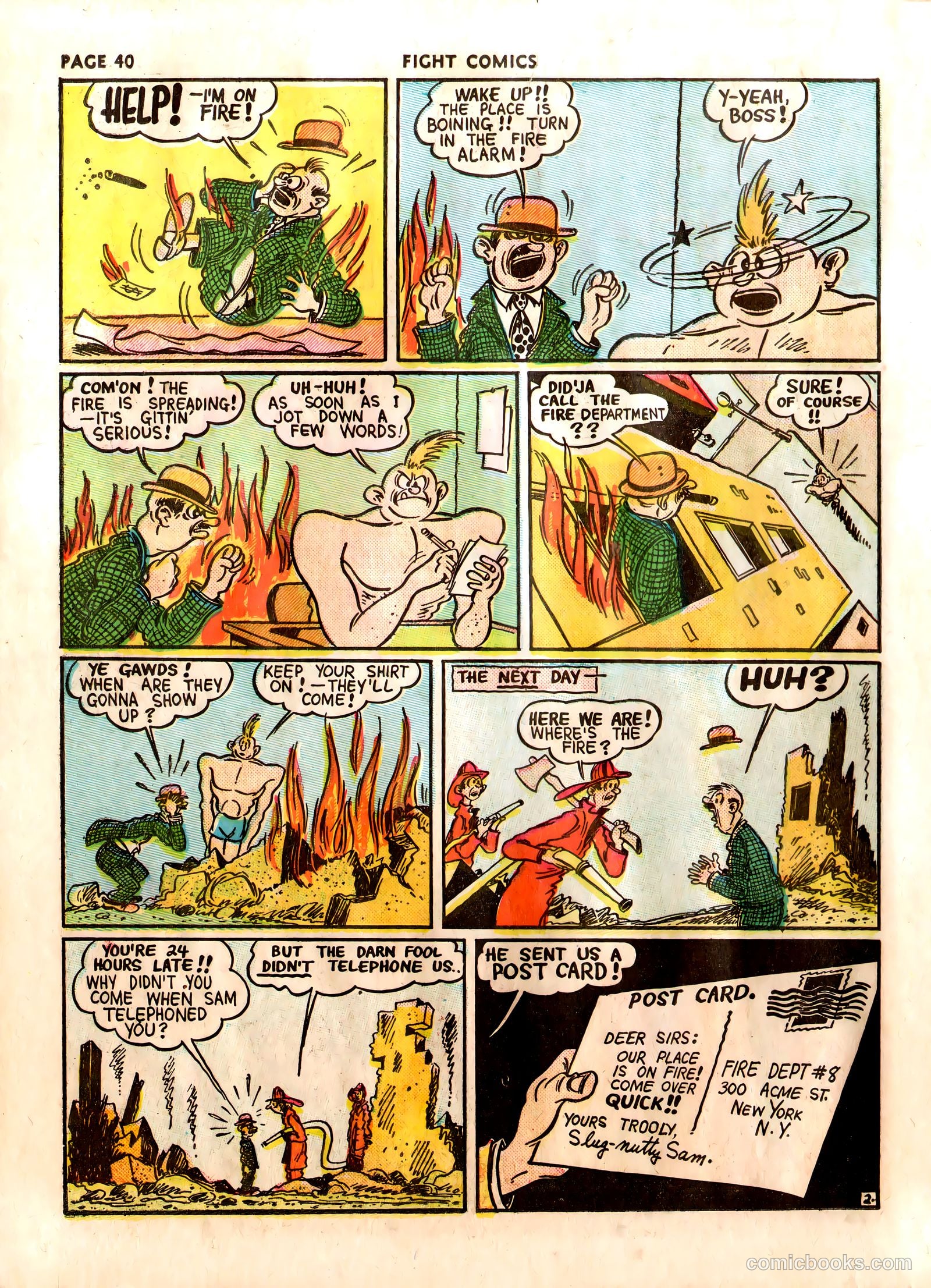 Fight Comics #7 (1940) — page 43 of 69