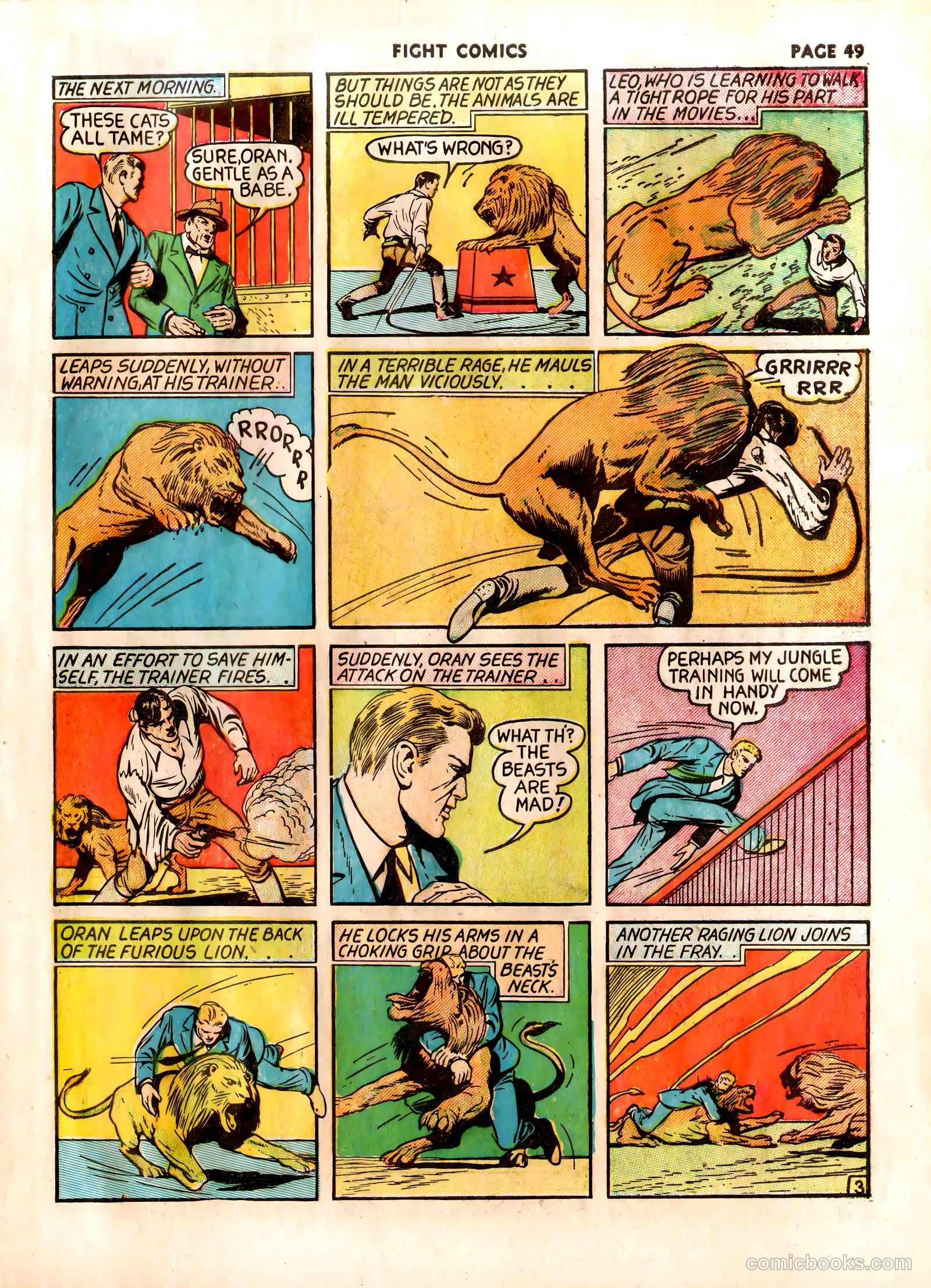 Fight Comics #7 (1940) — page 52 of 69