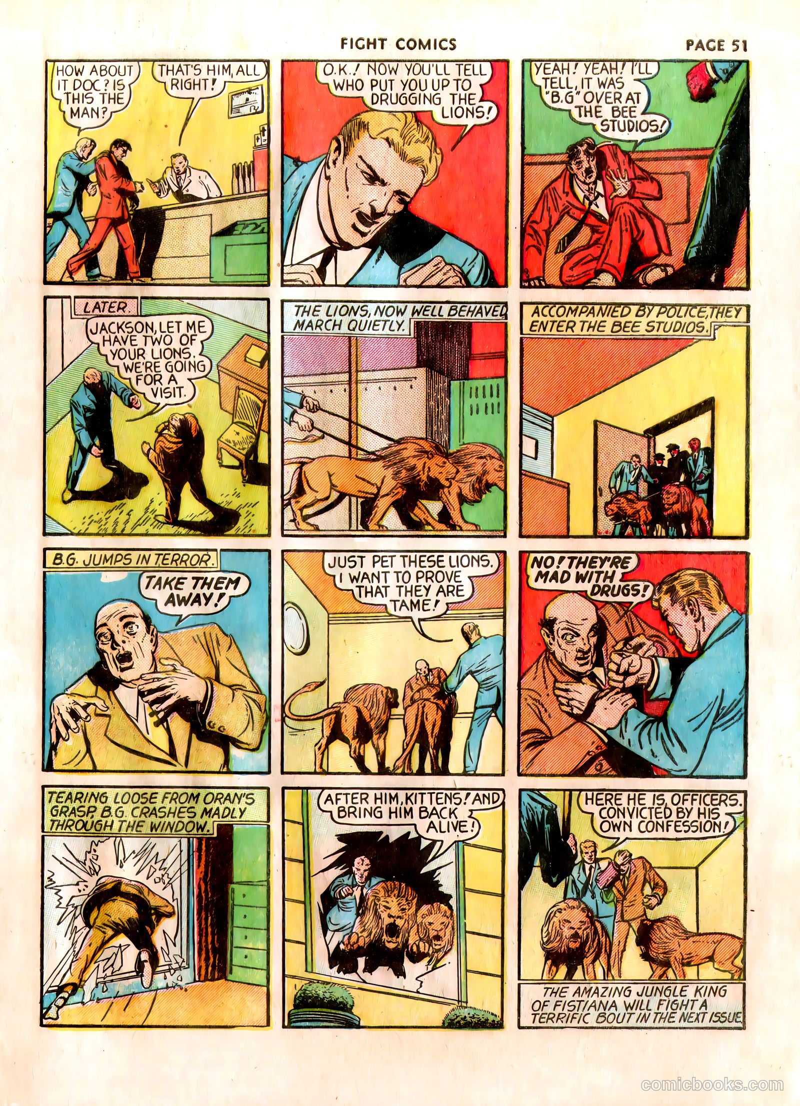 Fight Comics #7 (1940) — page 54 of 69