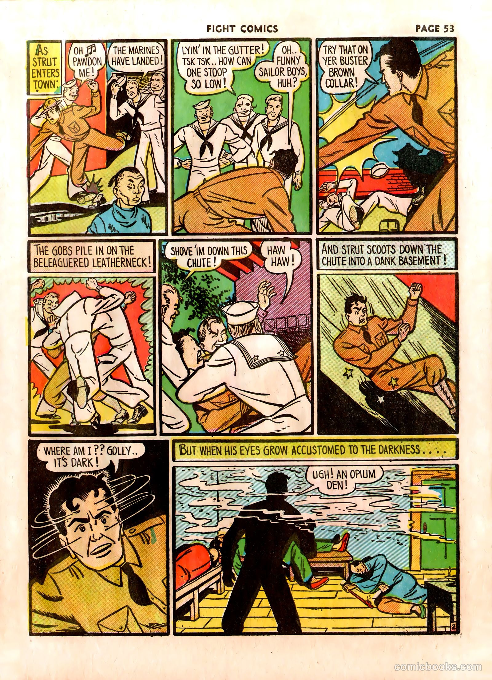 Fight Comics #7 (1940) — page 56 of 69