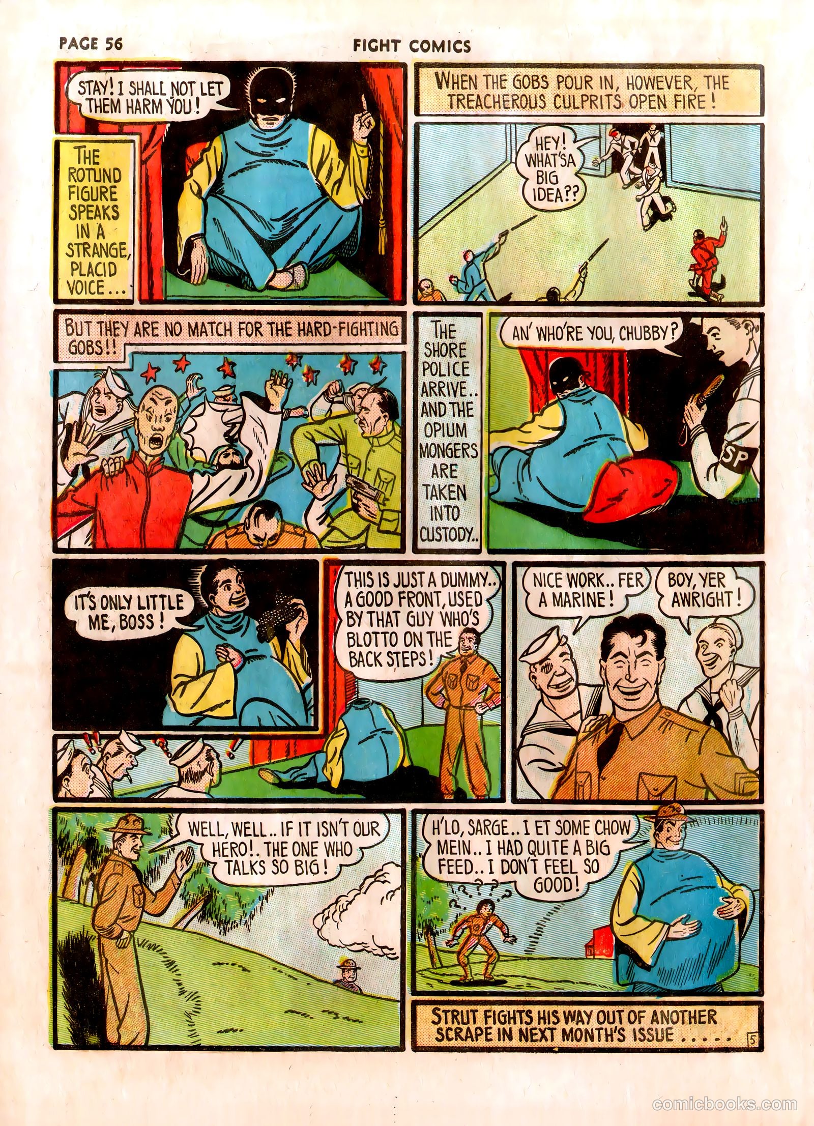 Fight Comics #7 (1940) — page 59 of 69