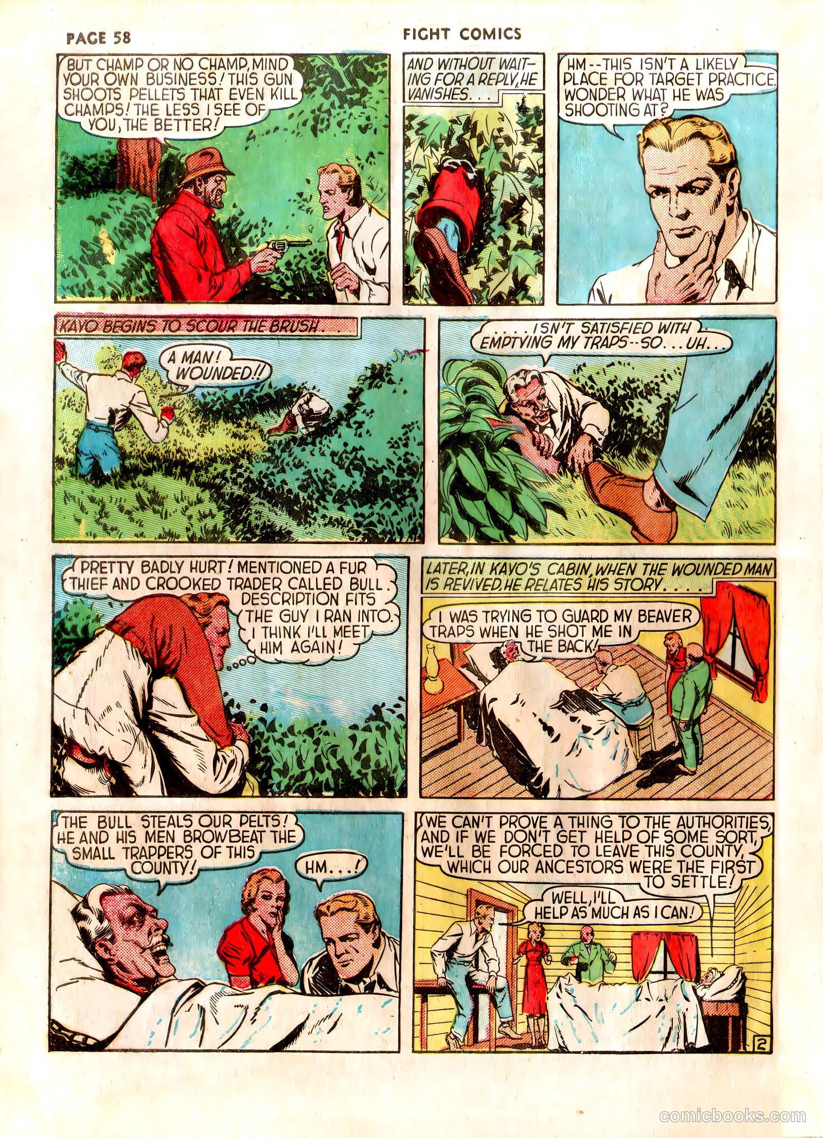 Fight Comics #7 (1940) — page 61 of 69