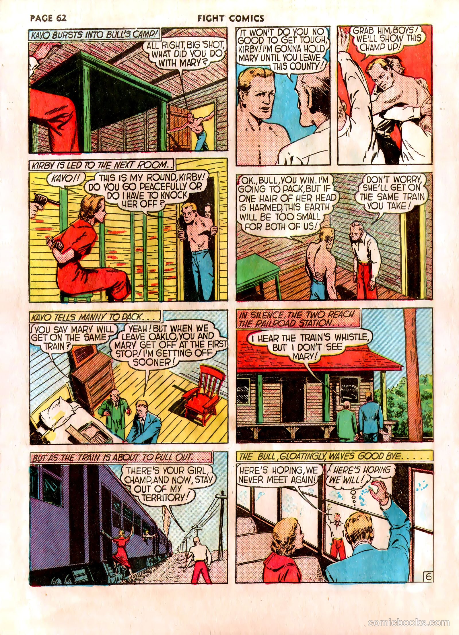 Fight Comics #7 (1940) — page 65 of 69