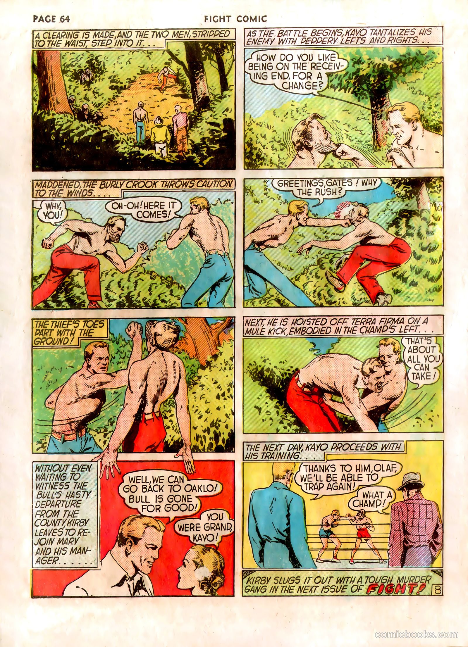 Fight Comics #7 (1940) — page 67 of 69