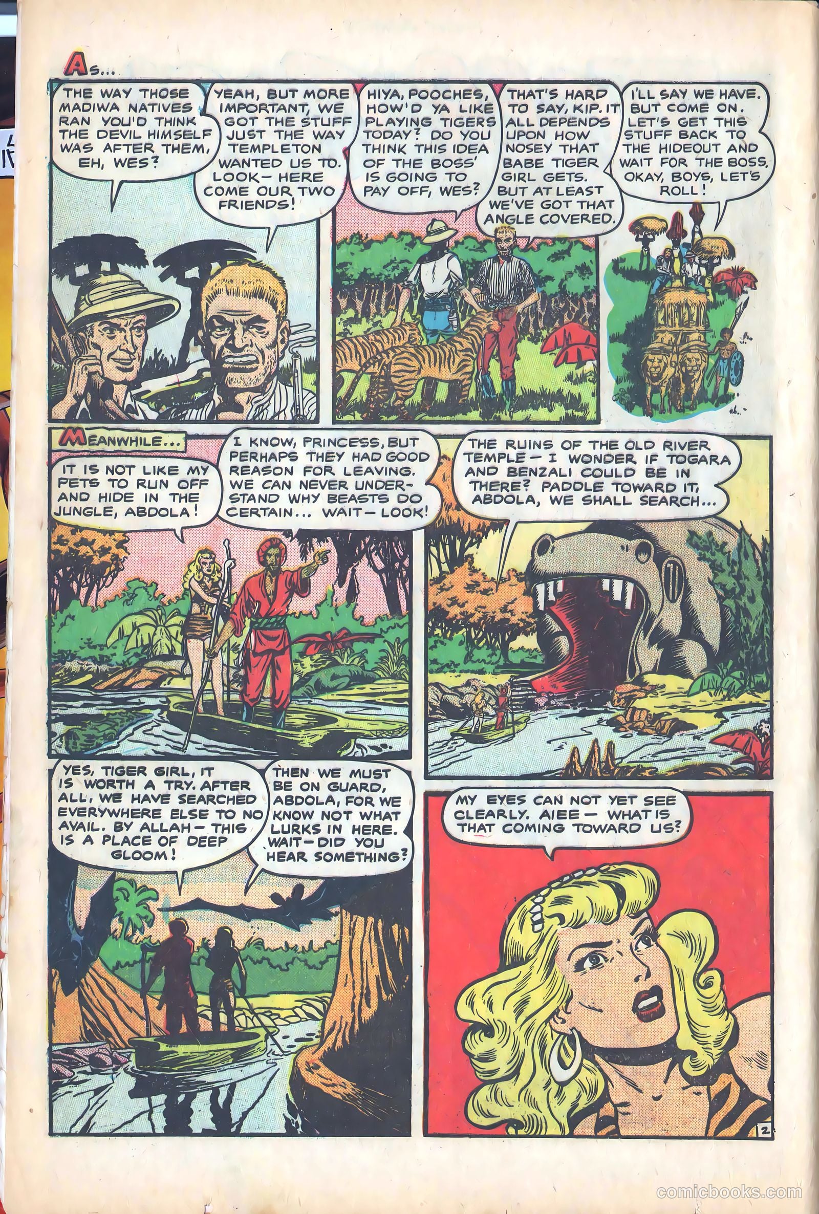 Fight Comics #70 (1950) — page 4 of 36