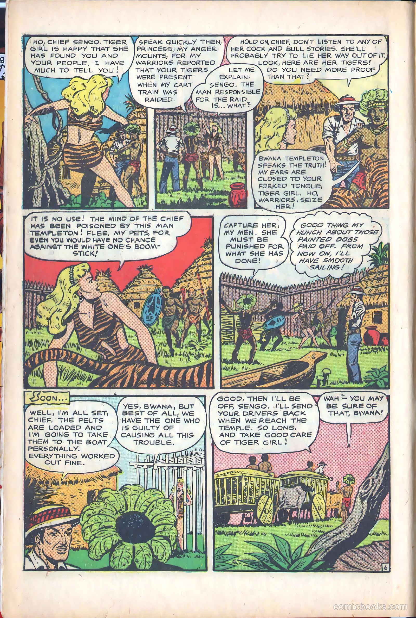 Fight Comics #70 (1950) — page 8 of 36