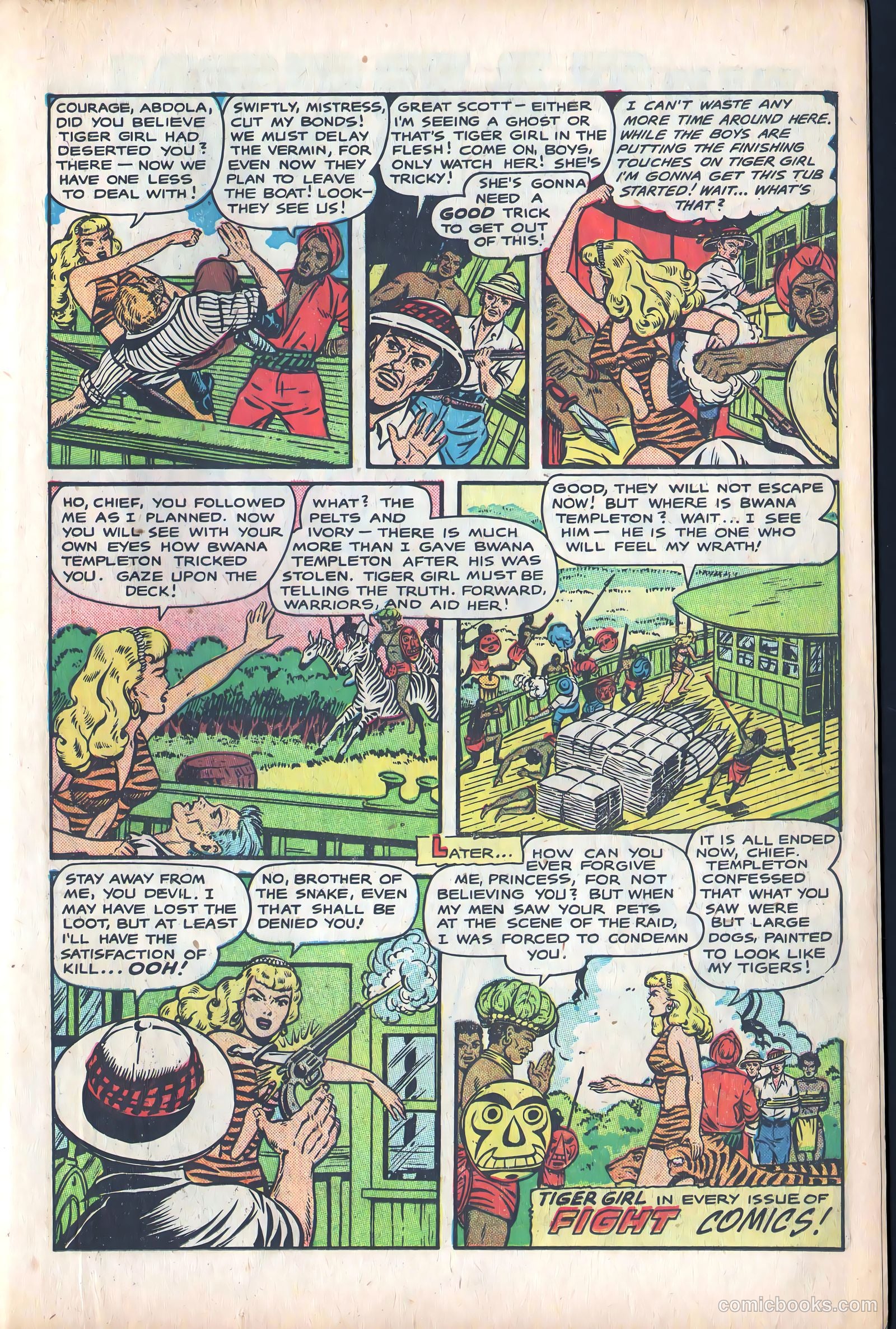 Fight Comics #70 (1950) — page 11 of 36