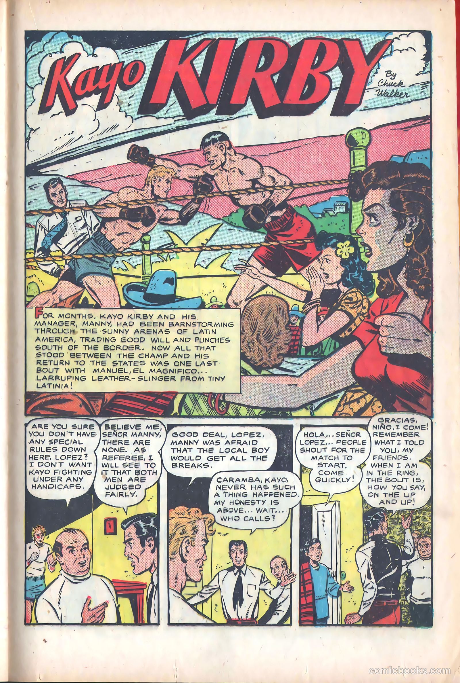 Fight Comics #70 (1950) — page 21 of 36