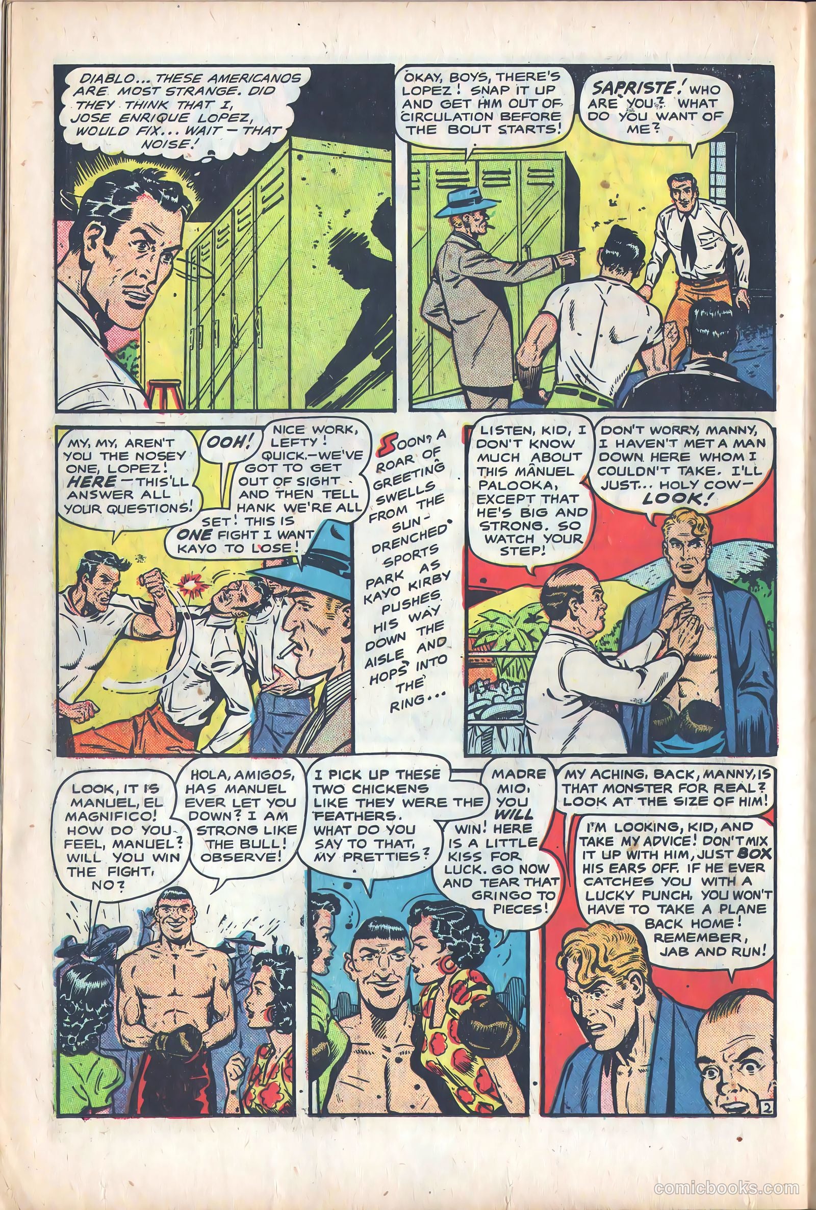 Fight Comics #70 (1950) — page 22 of 36