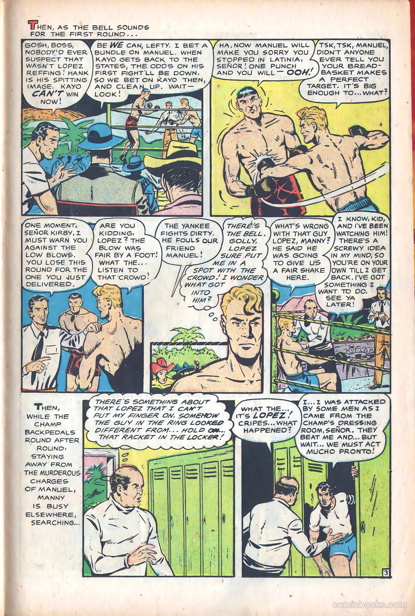 Fight Comics #70 (1950) — page 23 of 36