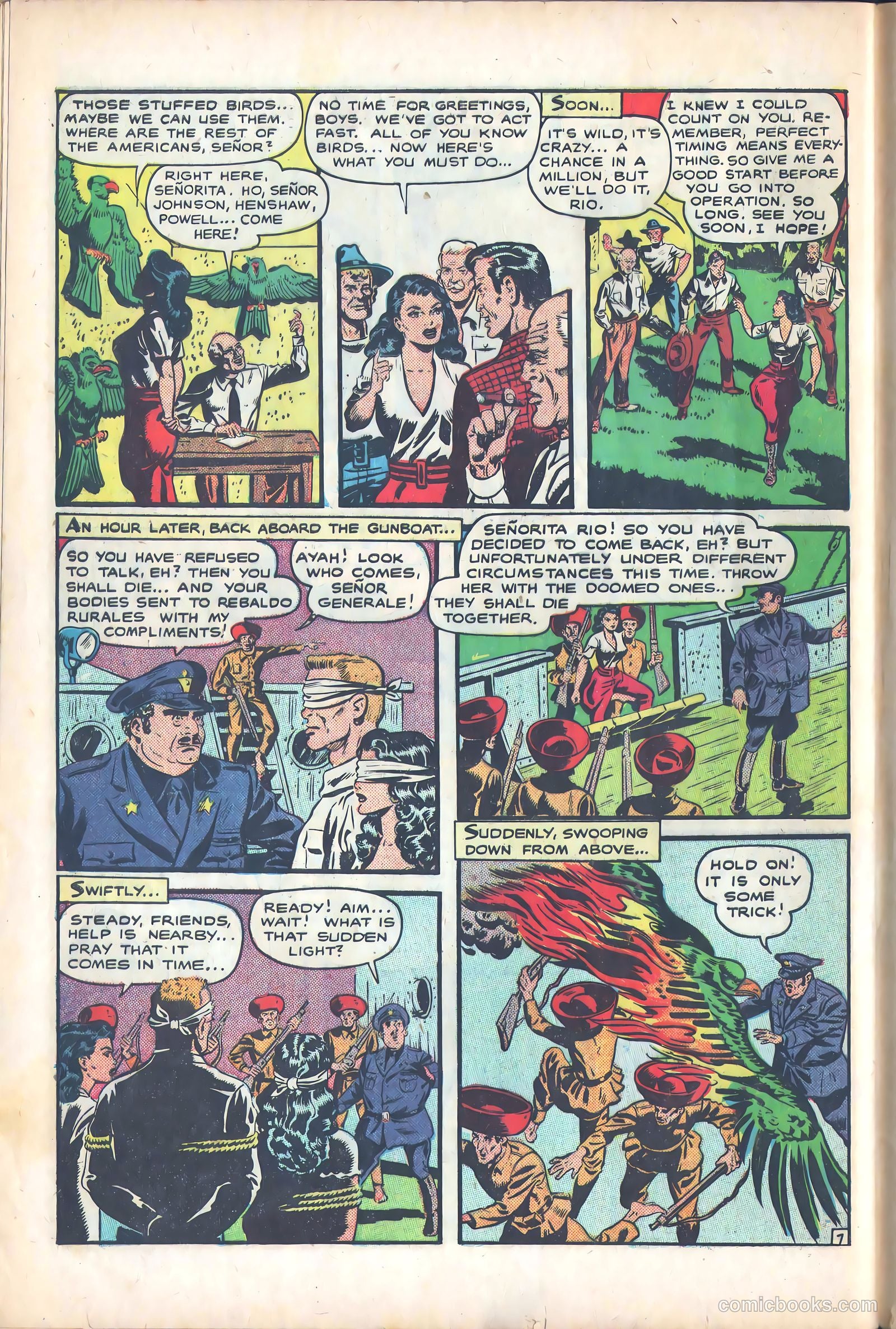 Fight Comics #70 (1950) — page 32 of 36