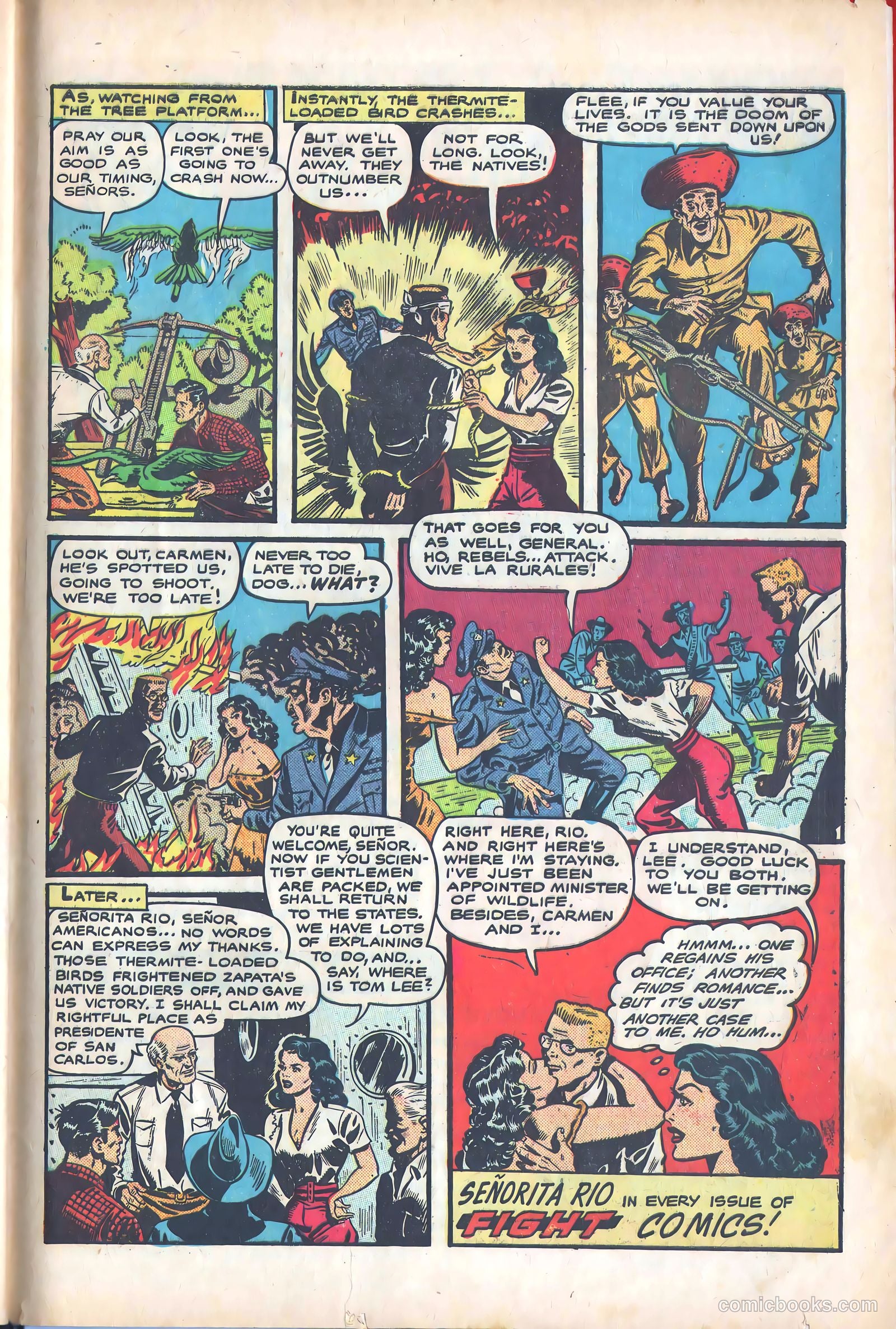 Fight Comics #70 (1950) — page 33 of 36