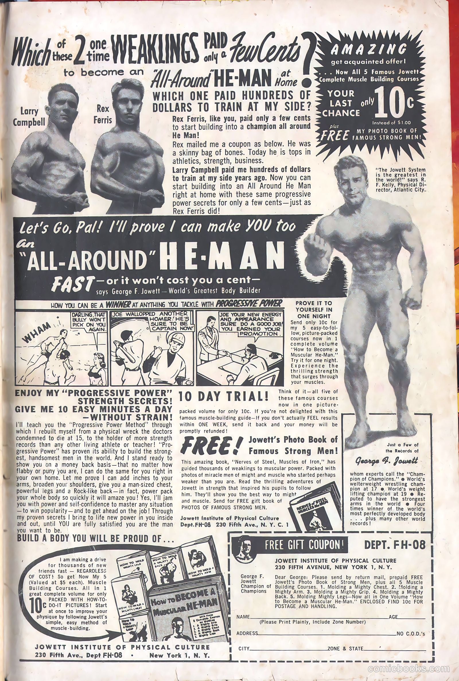 Fight Comics #70 (1950) — page 35 of 36