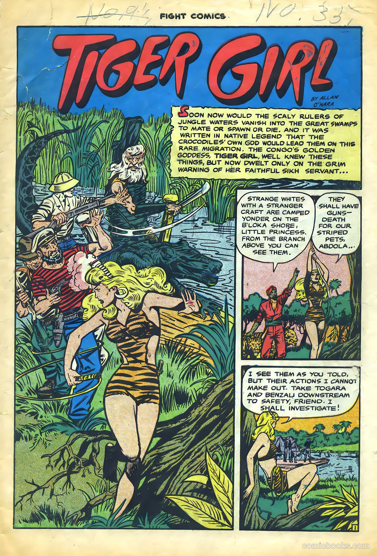 Fight Comics #71 (1950) — page 3 of 36