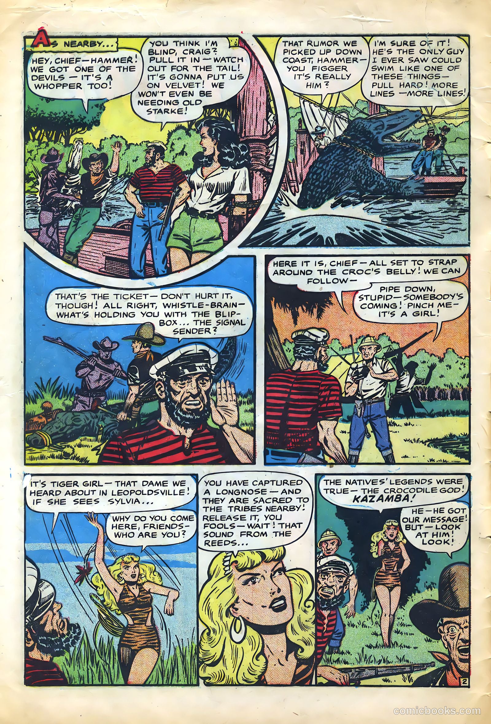 Fight Comics #71 (1950) — page 4 of 36