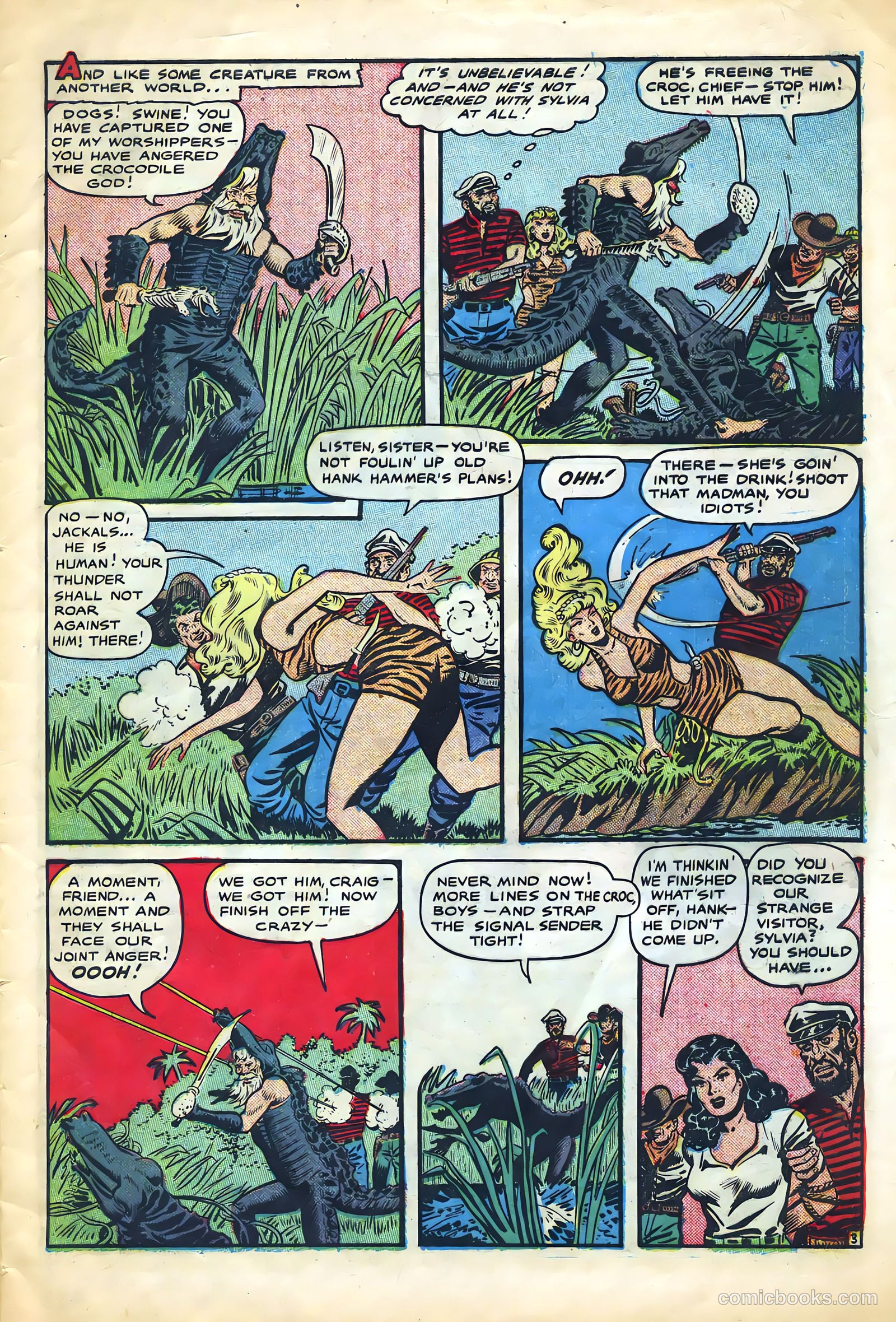 Fight Comics #71 (1950) — page 5 of 36