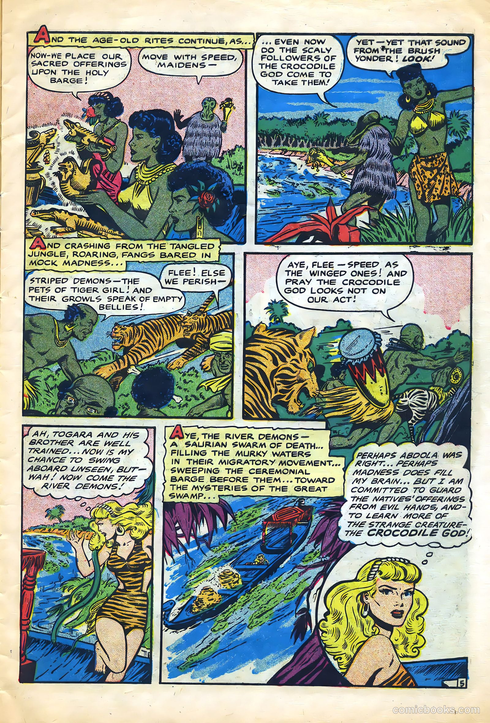 Fight Comics #71 (1950) — page 7 of 36