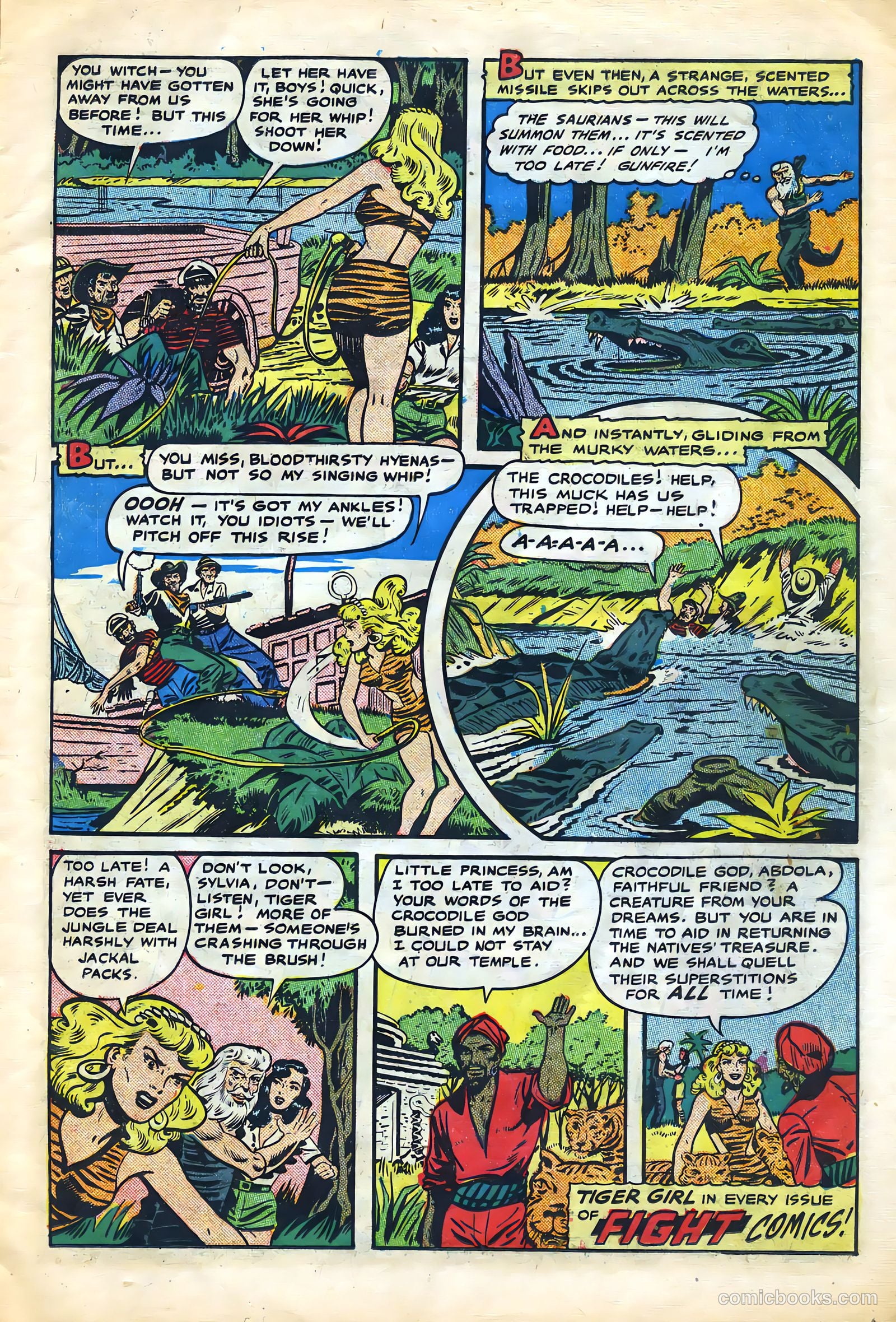 Fight Comics #71 (1950) — page 11 of 36