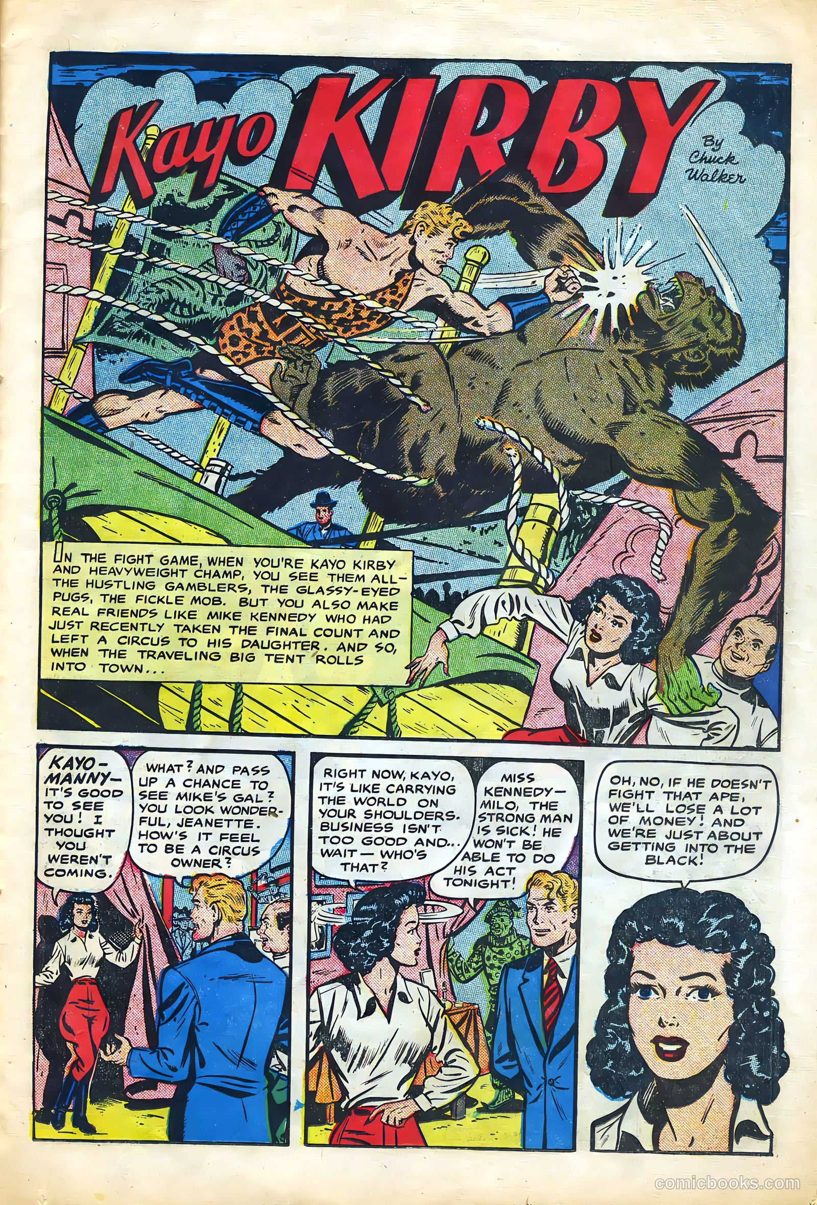 Fight Comics #71 (1950) — page 23 of 36