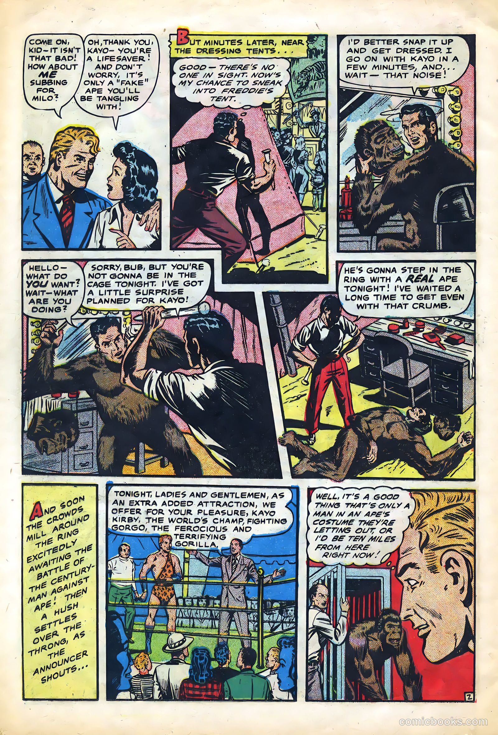 Fight Comics #71 (1950) — page 24 of 36